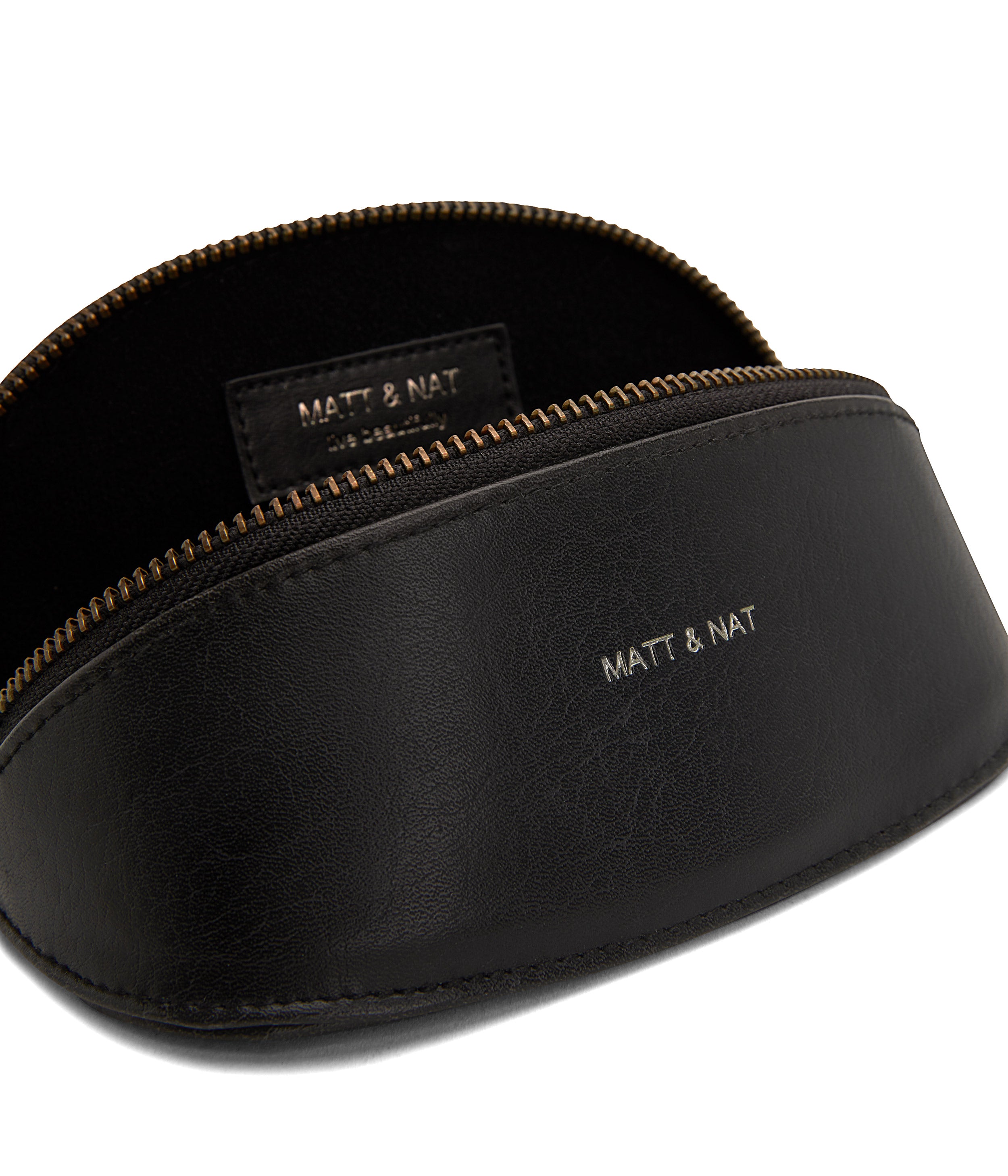 Matt & Nat Solar Vintage Brillenetui Black Reiverschluss