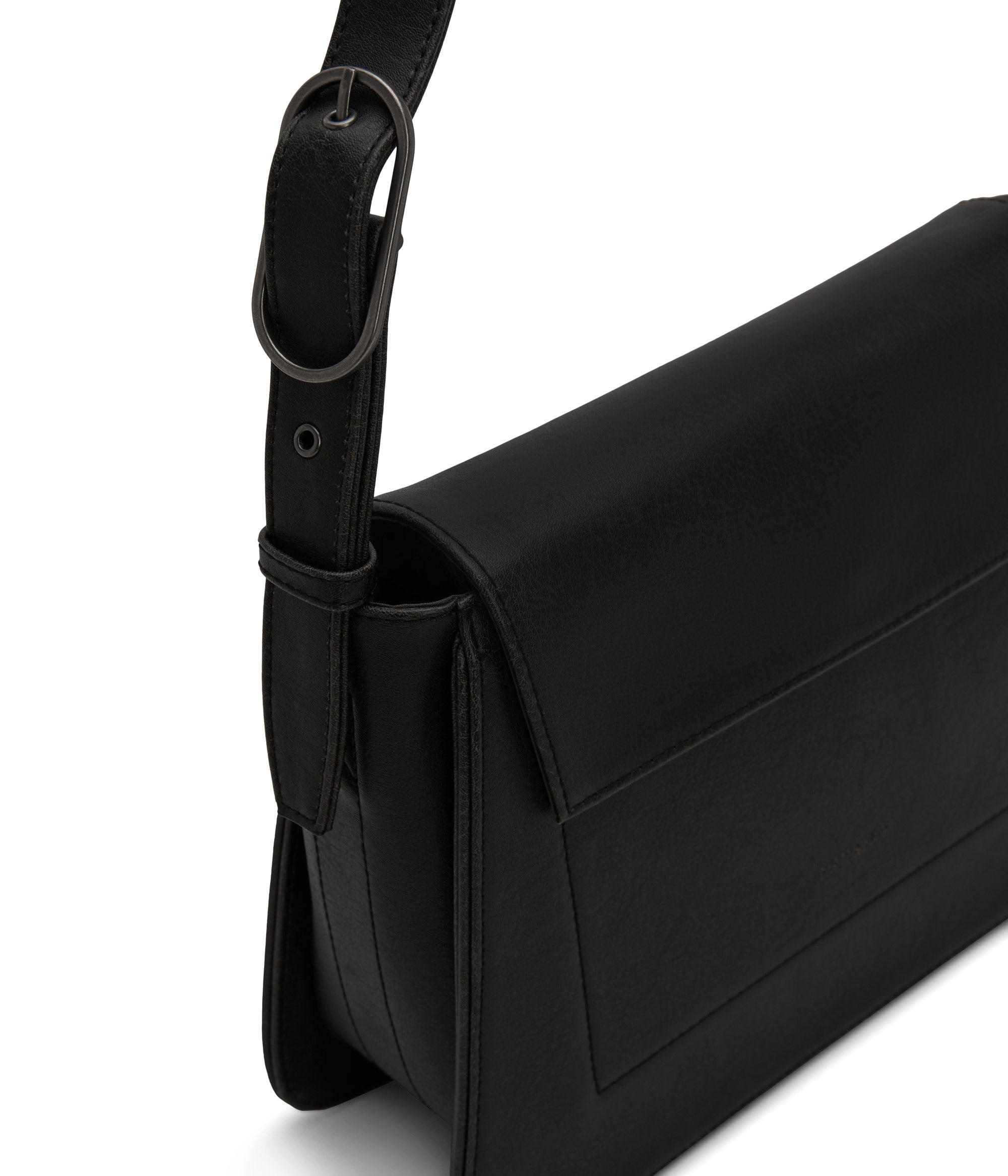 Matt & Nat Vintage Leia Schultertasche Schwarz vegan