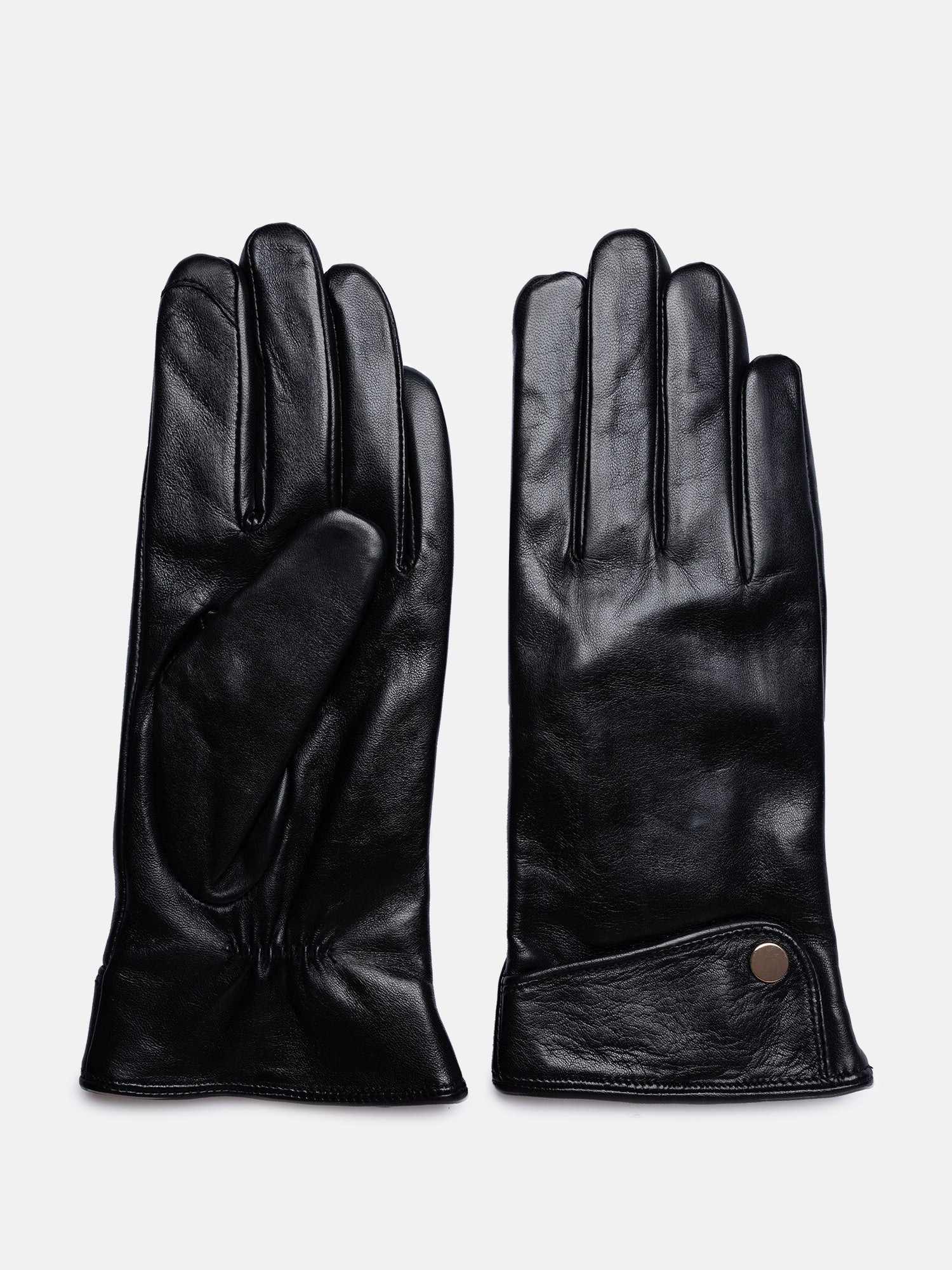 RE:DESIGNED Luly Handschuhe Schwarz Touch Leder