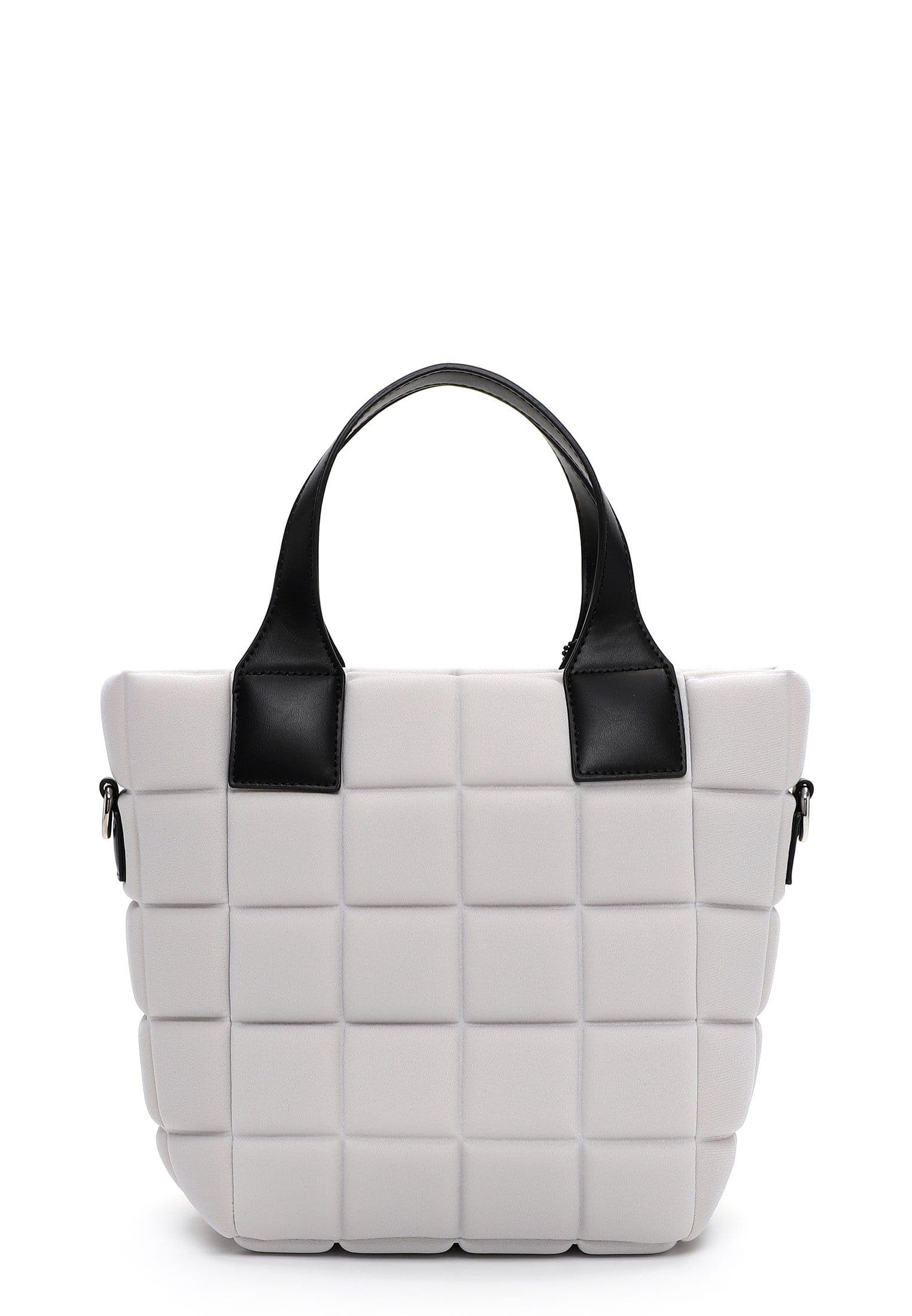 SURI FREY Jancy Cityshopper S Handtasche hellgrau gesteppt
