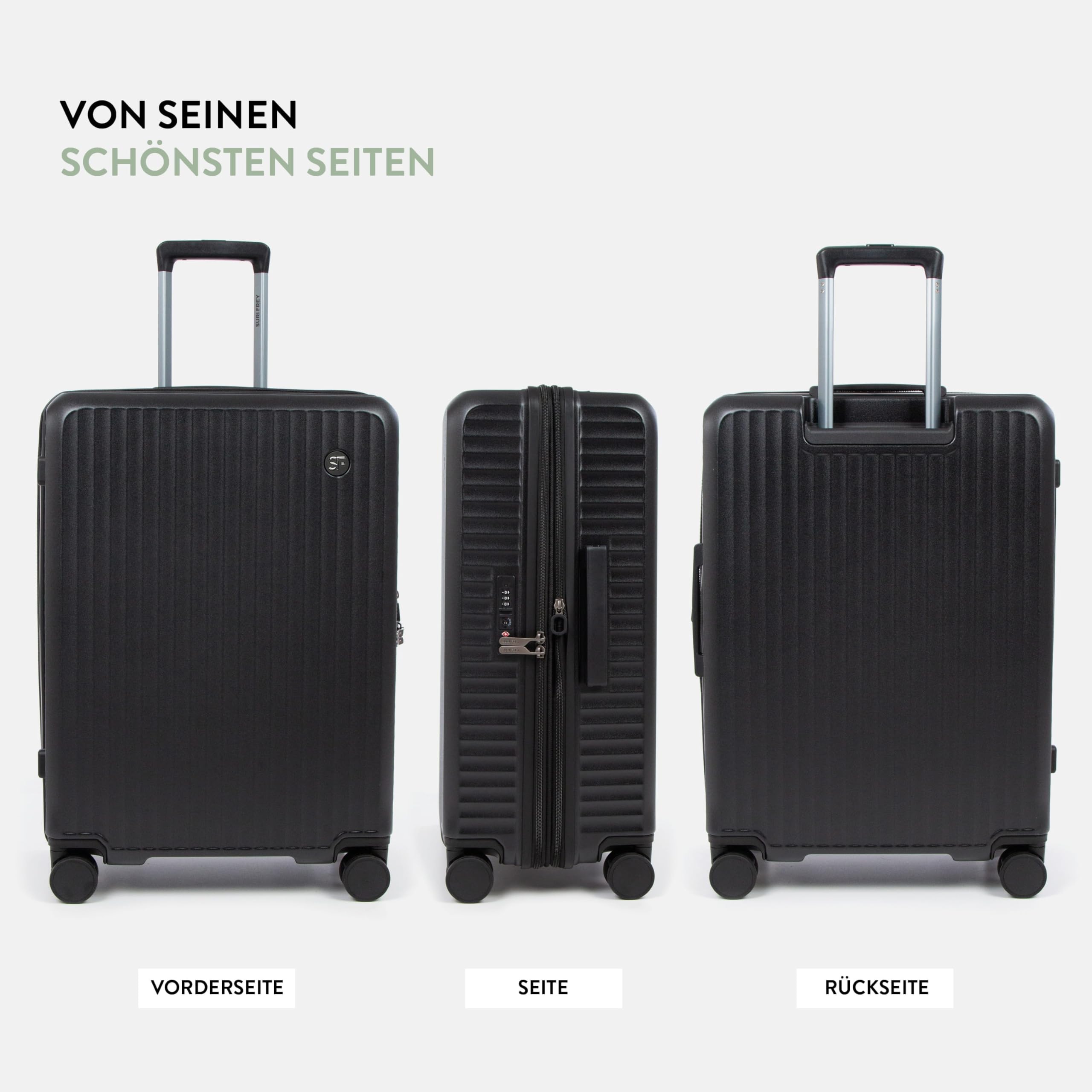 SURI FREY FreyWay Paris 70701 Koffer Schwarz 79 l