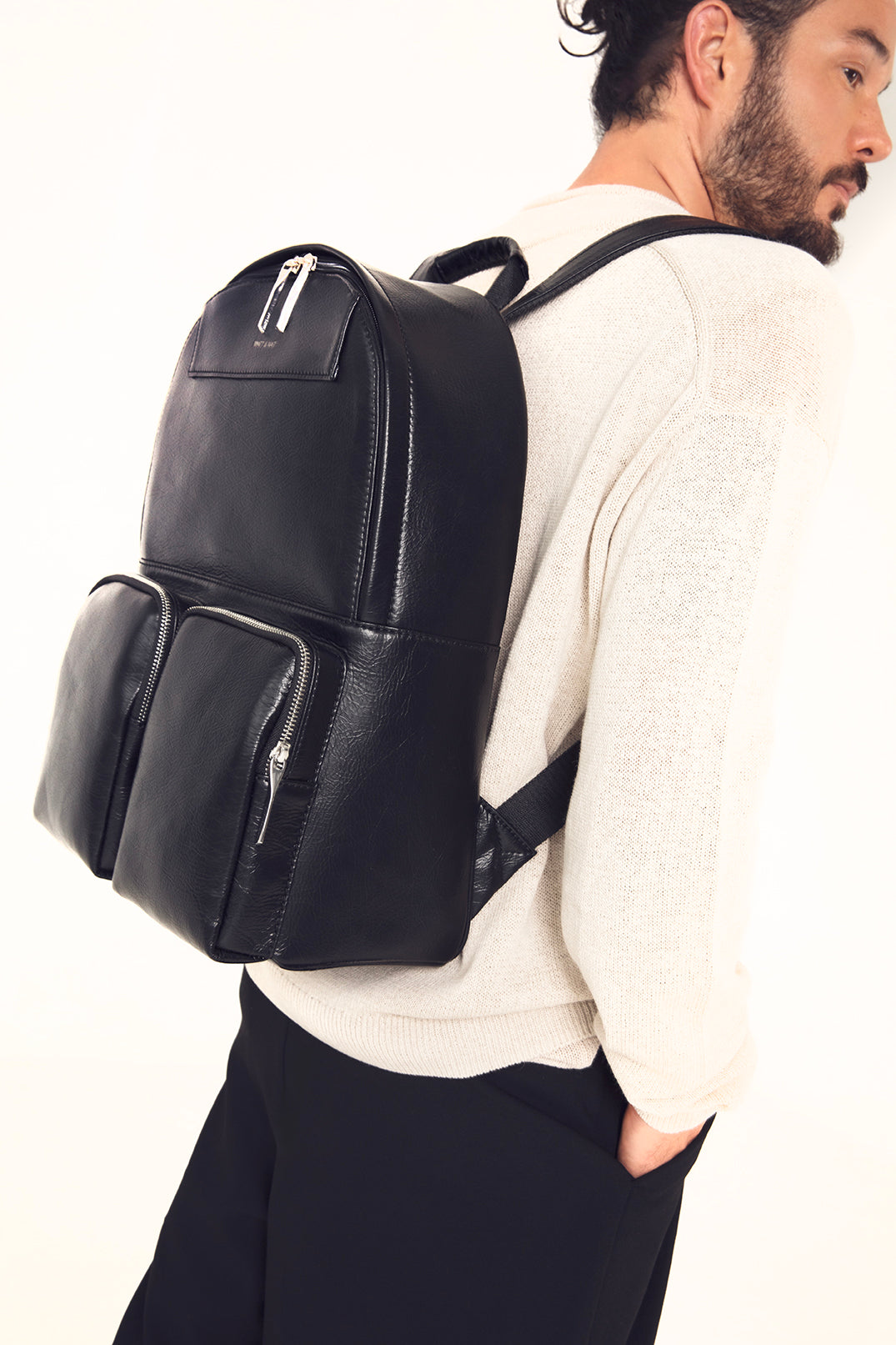Matt & Nat Donnie Theme Rucksack Schwarz 15 Zoll