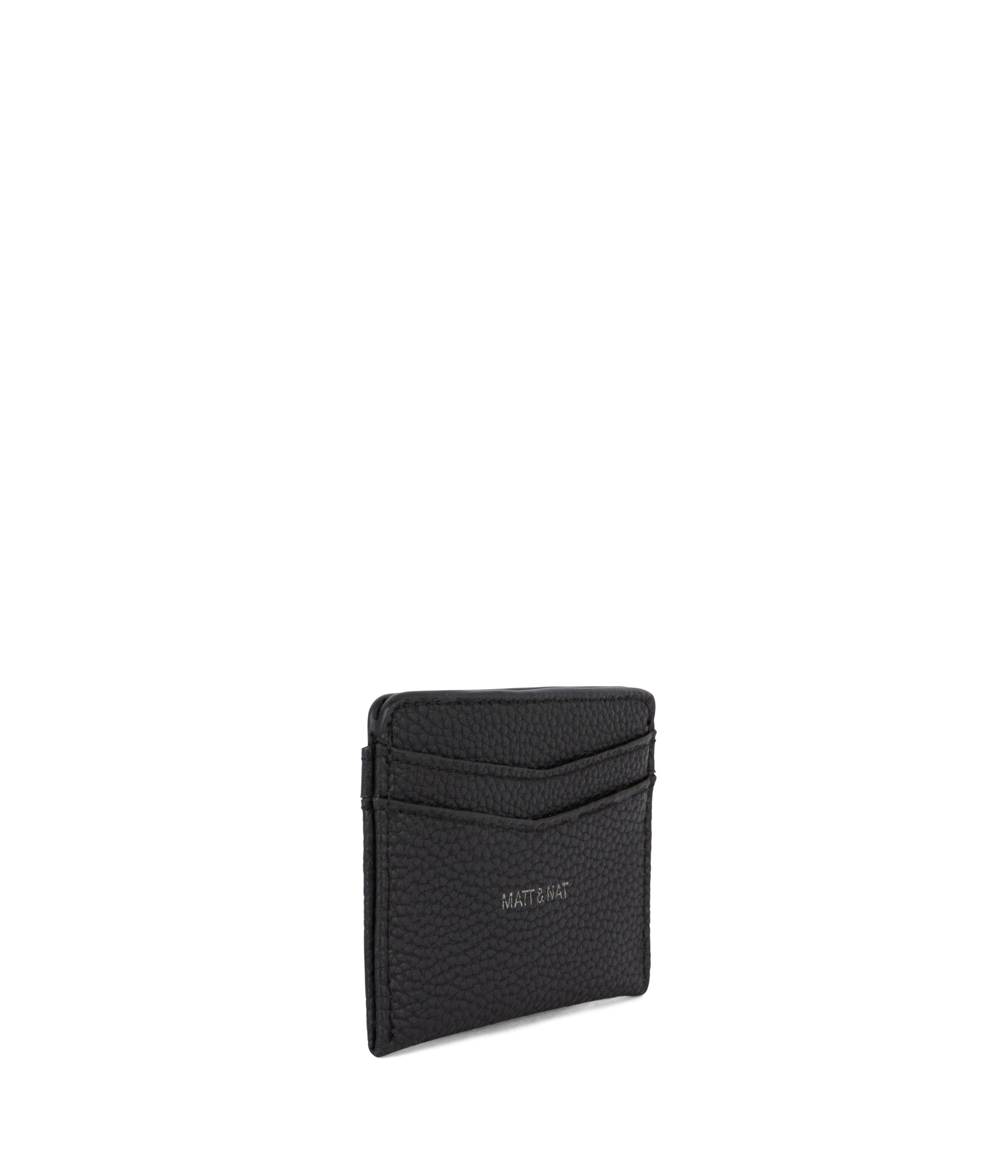 Matt & Nat Junya Grain Kartenetui schwarz vegan