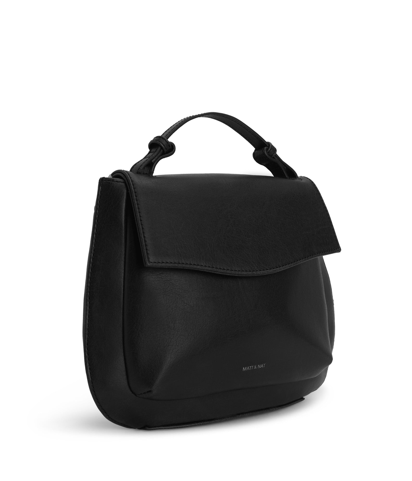 Matt & Nat Minnie Vintage Umhängetasche Schwarz vegan