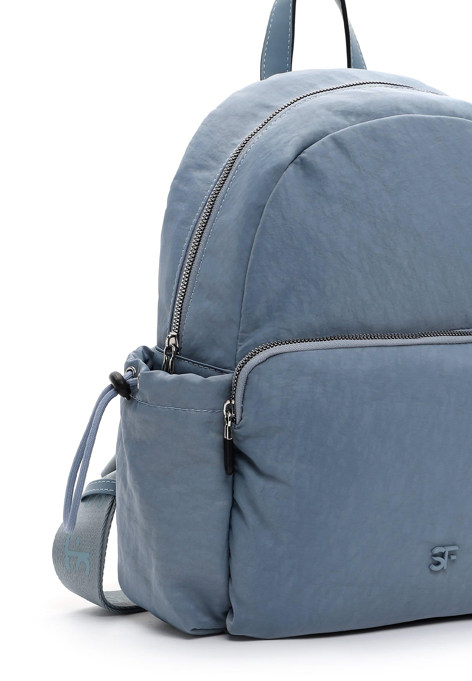SURI FREY Abby Backpack Rucksack Denim mit Flaschenfach
