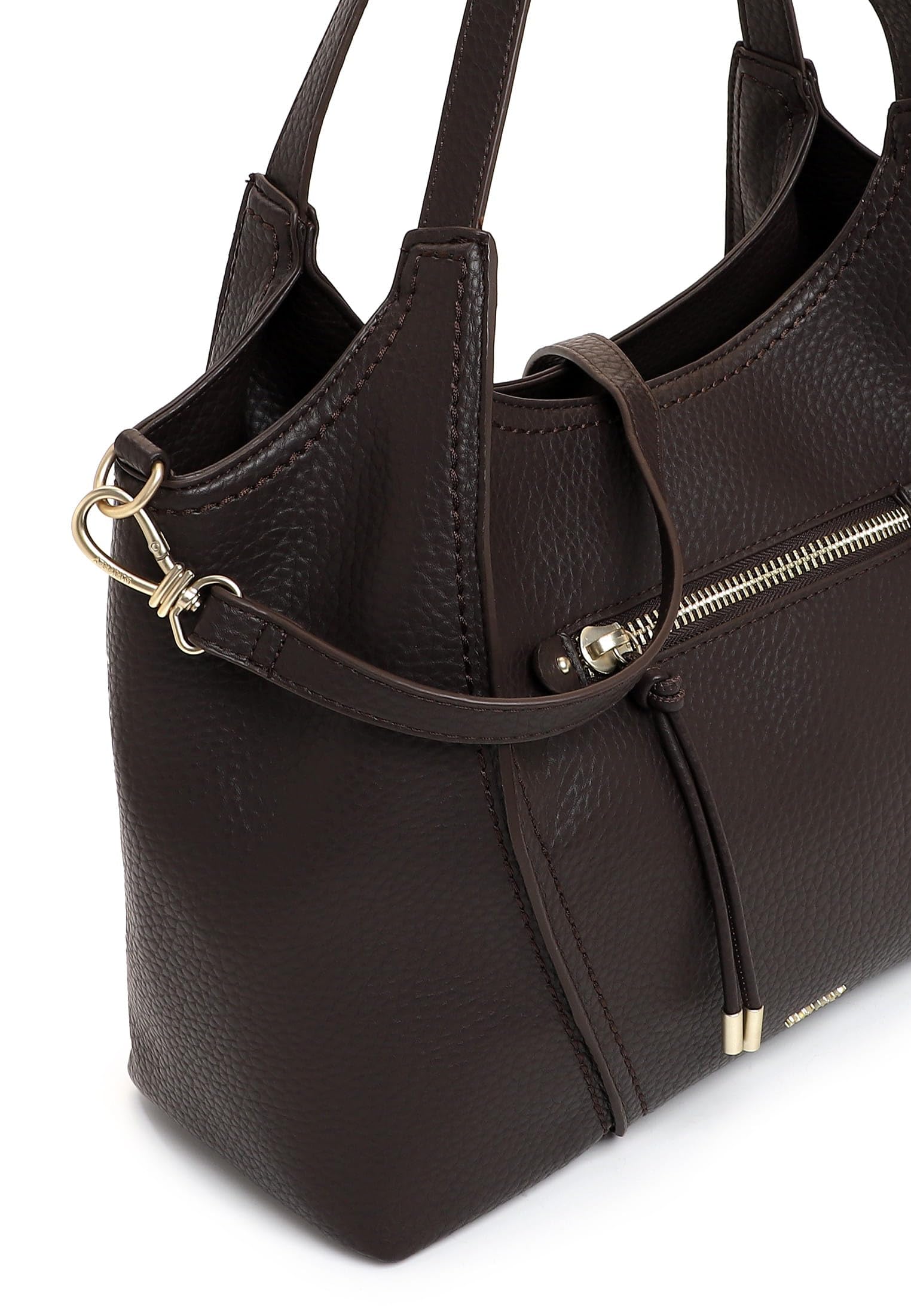 SURI FREY SFY Soey 17355 Shopper Braun mit Reissverschluss