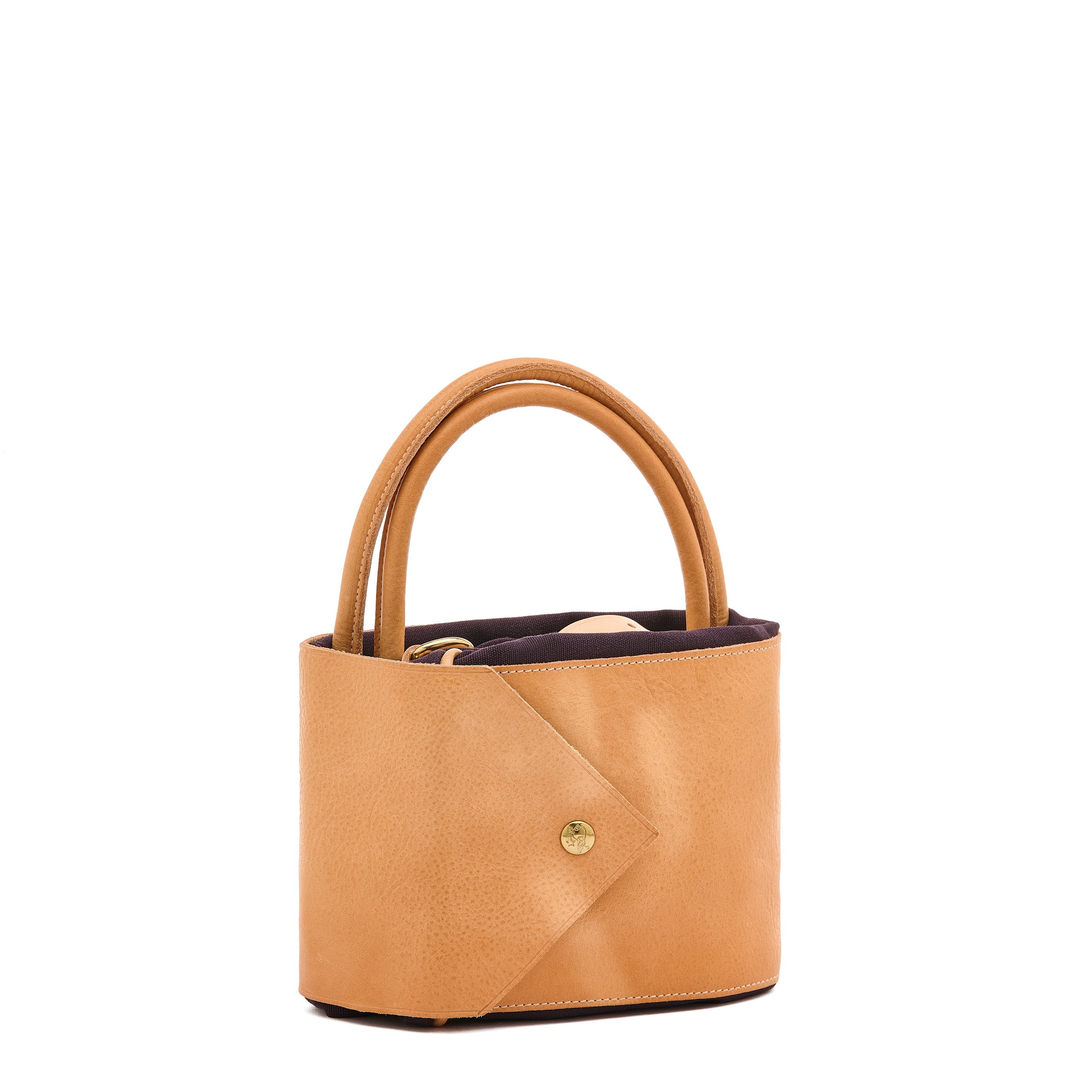 Il Bisonte Vagabonda Reisetasche Blau Natur Canvas