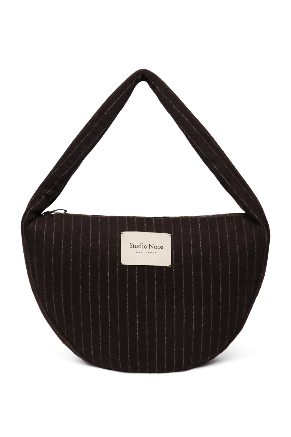 Studio Noos Flannel Chalkstripe Cross Body Bag Umhängetasche Braun
