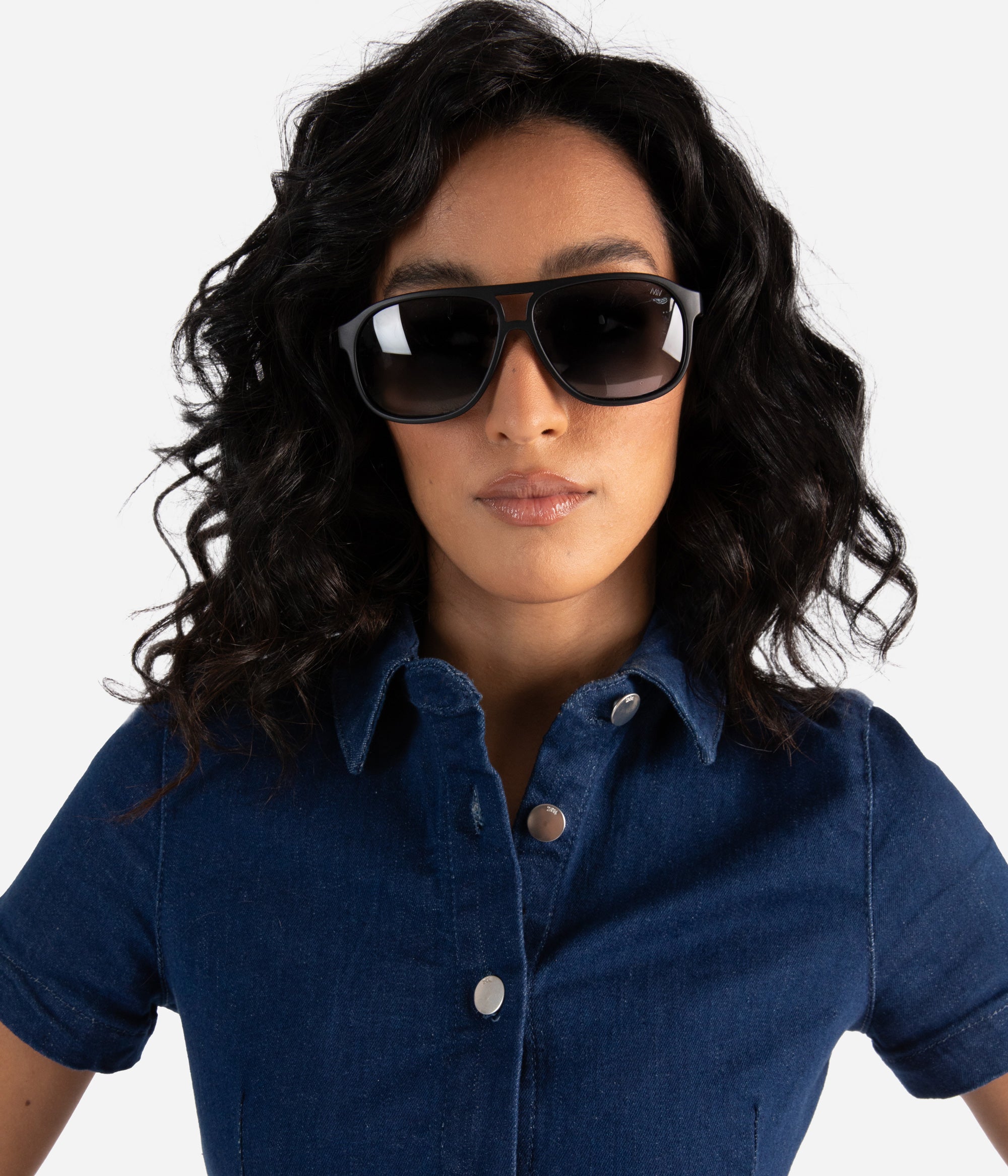 Matt & Nat Ellis-2 Aviator Sonnenbrille braun polarisiert