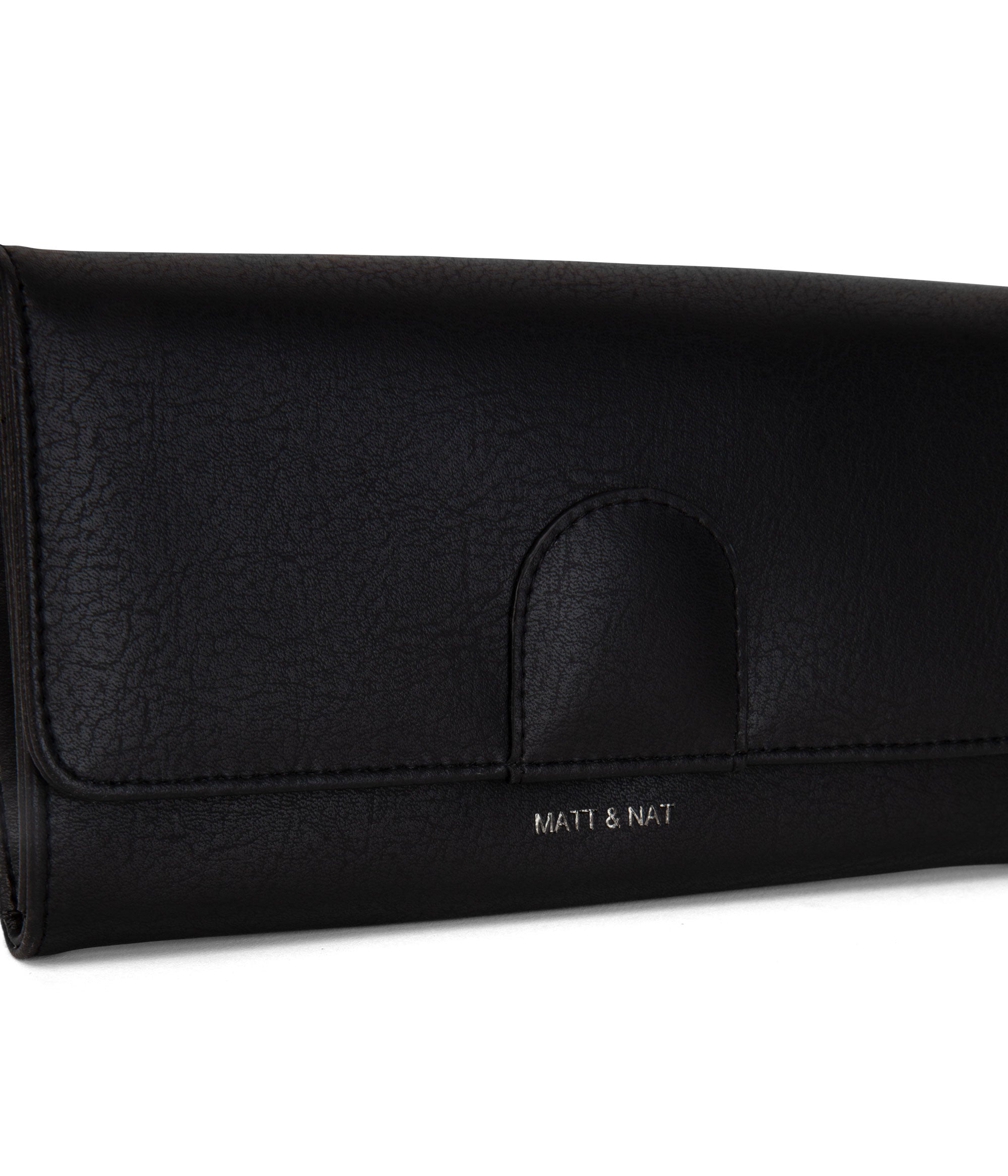 Matt & Nat Arbor Mellow Geldbörse Schwarz vegan