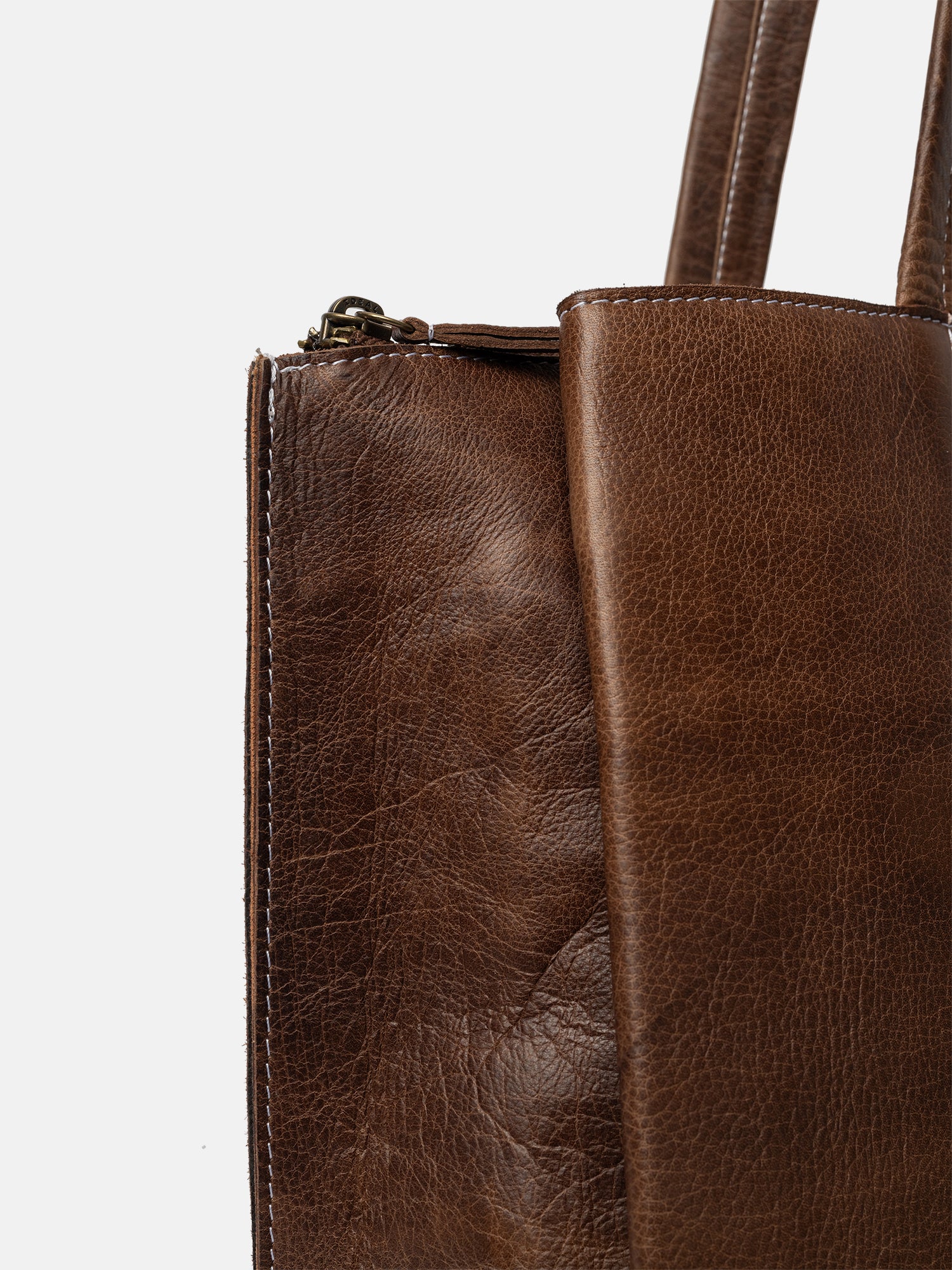 RE:DESIGNED Eliana 6055 Arbeitstasche Woodsmoke Leder