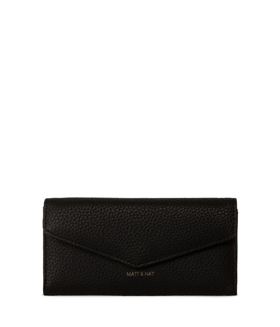 Matt & Nat Raye Purity Geldbörse Schwarz vegan