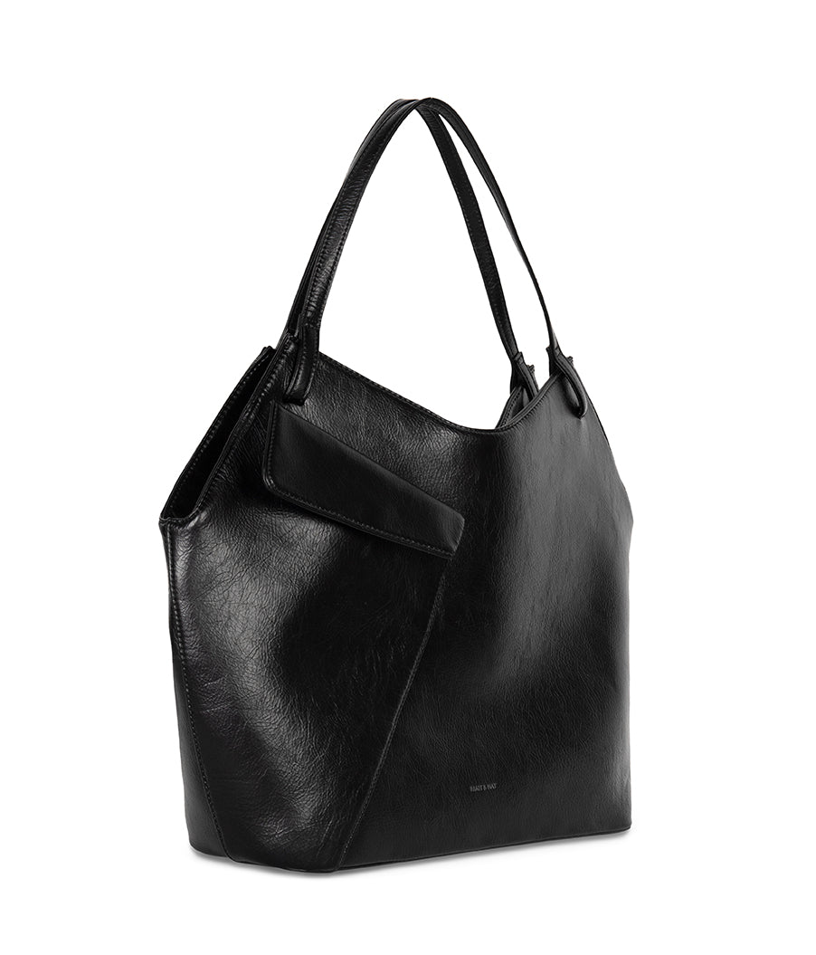 Matt & Nat Theme Giani Tote Schwarz groß