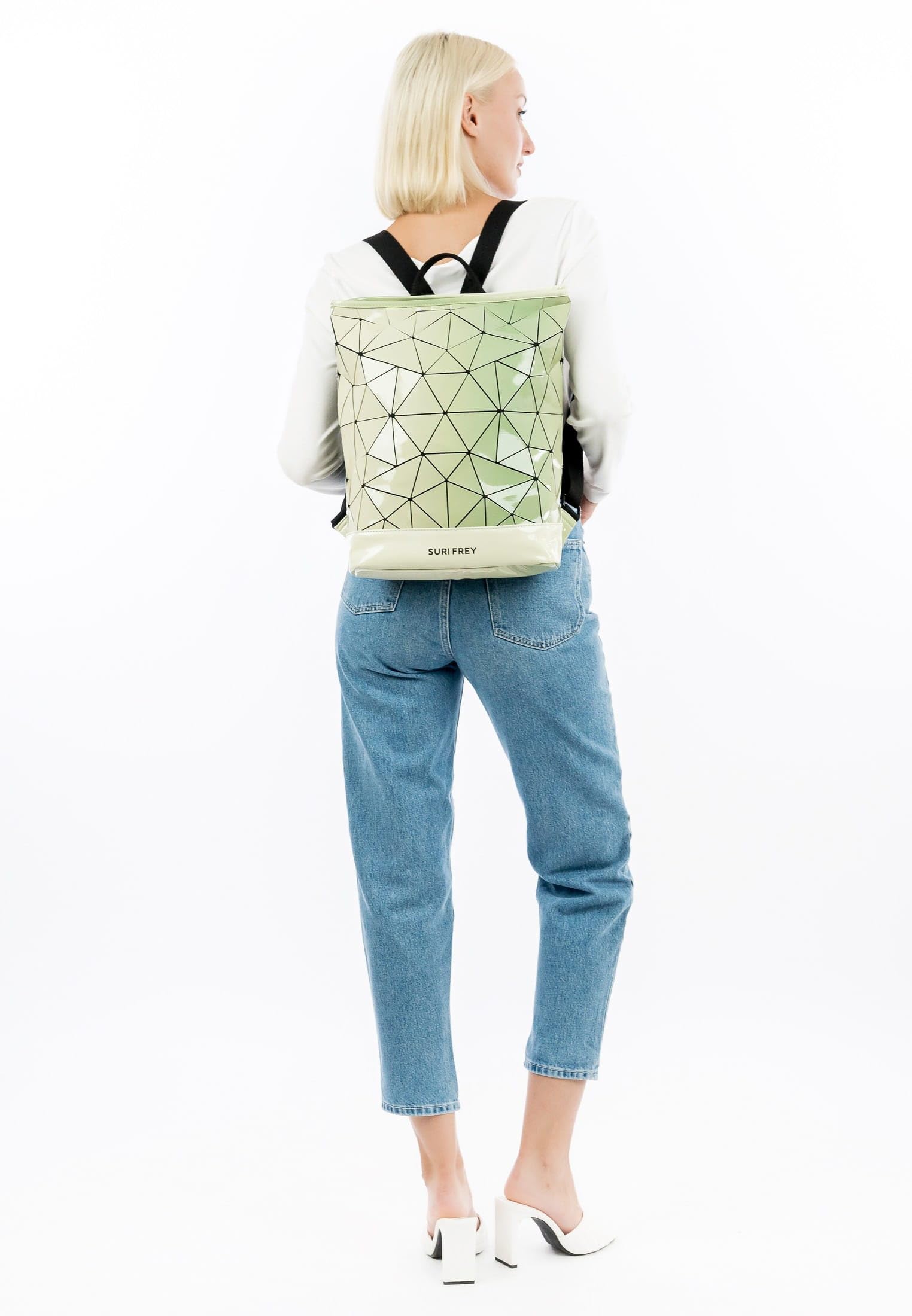 SURI FREY Jessy-Lu Finish City Backpack L Rucksack grün Laptop
