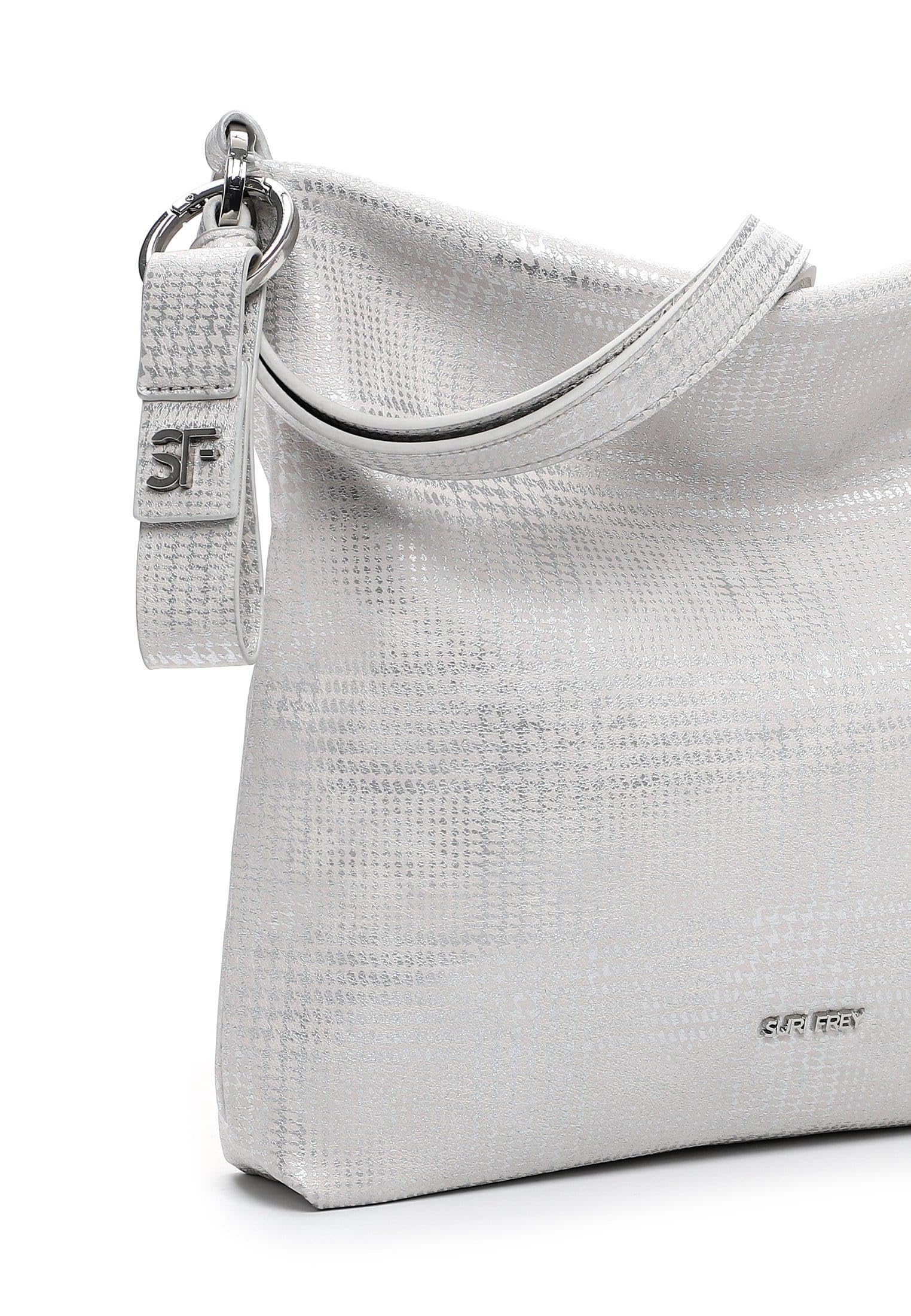 SURI FREY Nicy Crossbody Bag M Umhängetasche Silver