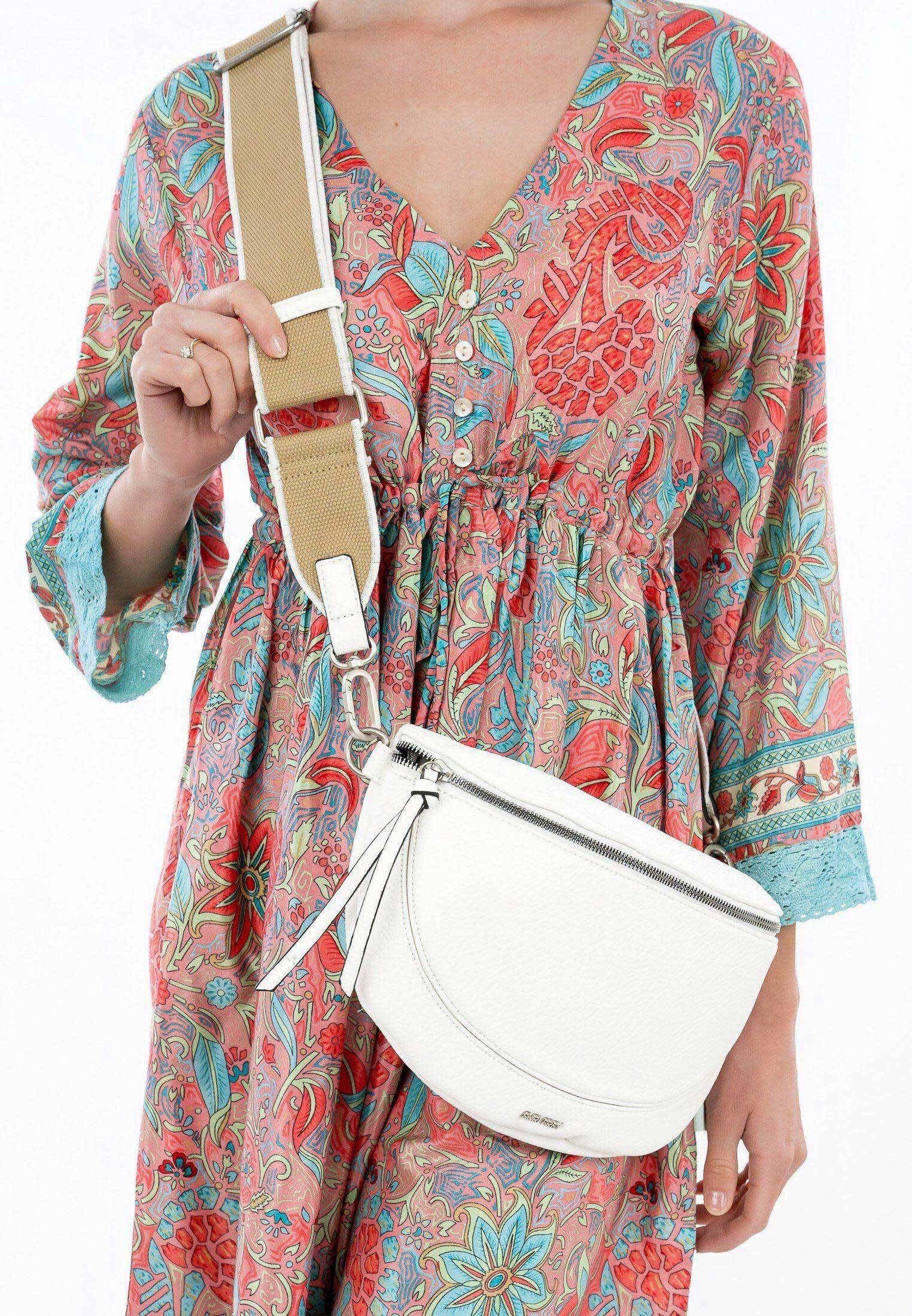 SURI FREY Kimberly Crossover Umhängetasche White