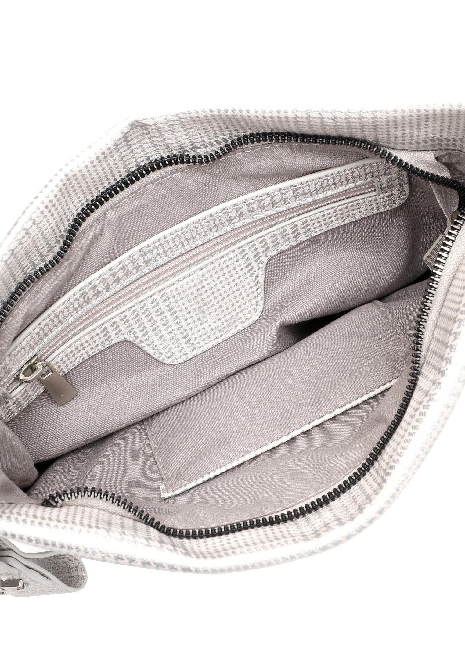 SURI FREY Nicy Crossbody Bag M Umhängetasche Silver