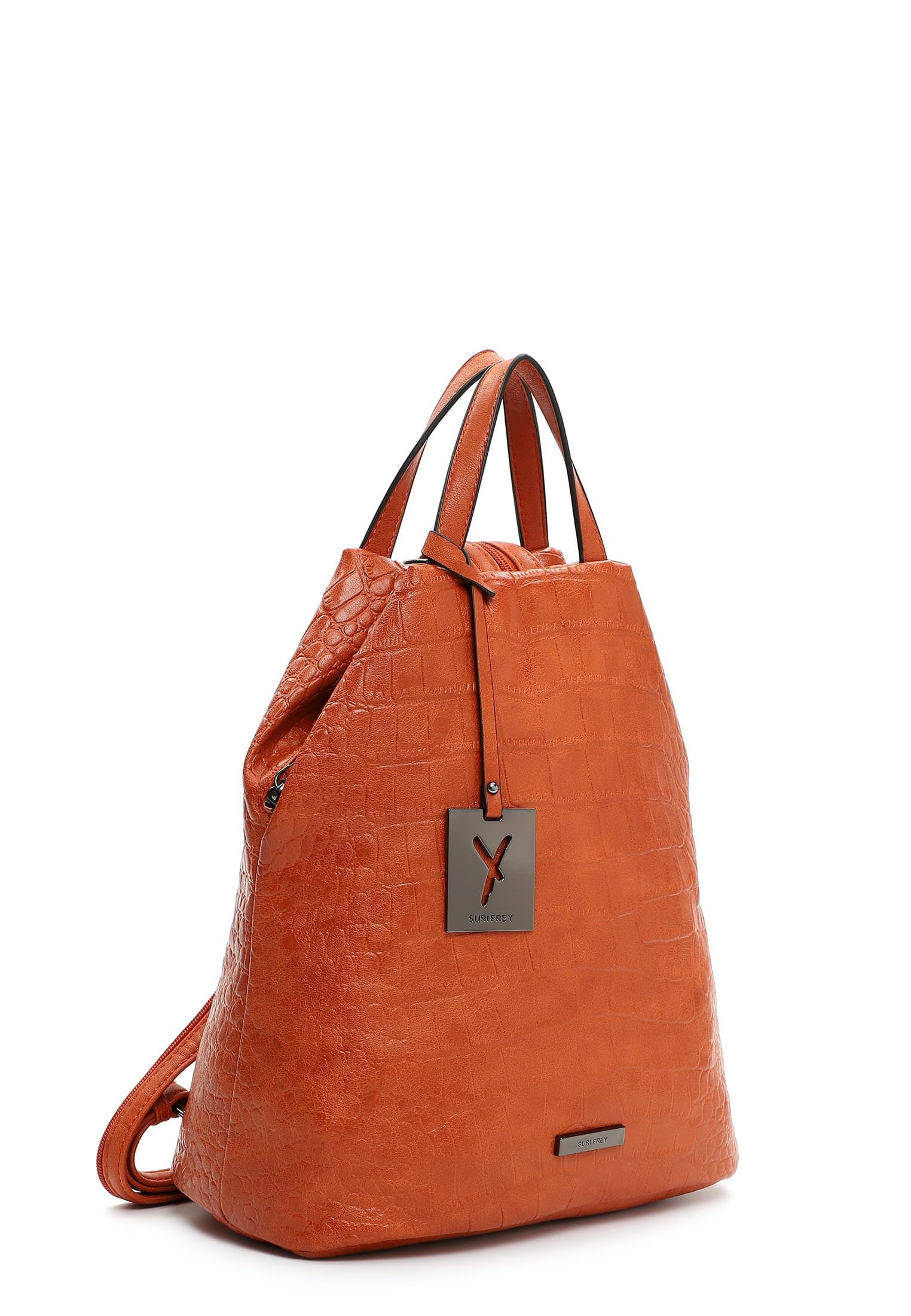 SURI FREY Hadley Backpack Rucksack Rust Reptil