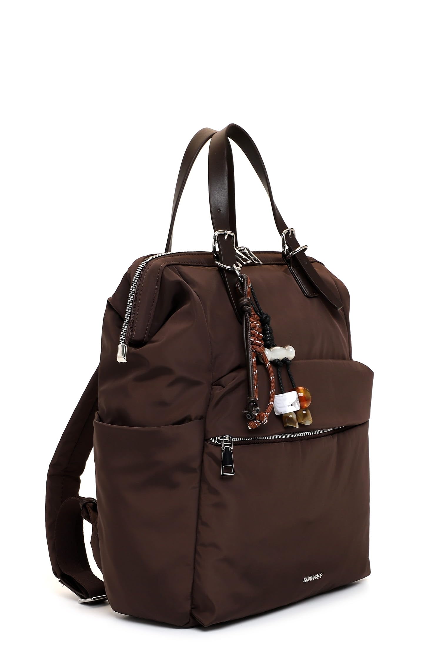 SURI FREY SFY Sandey Laptoprucksack Rucksack dunkelbraun