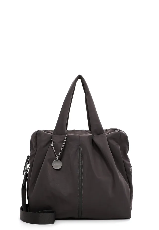 SURI FREY Pauly City Shoulder Bag L Schultertasche Grey mit Reissverschluss