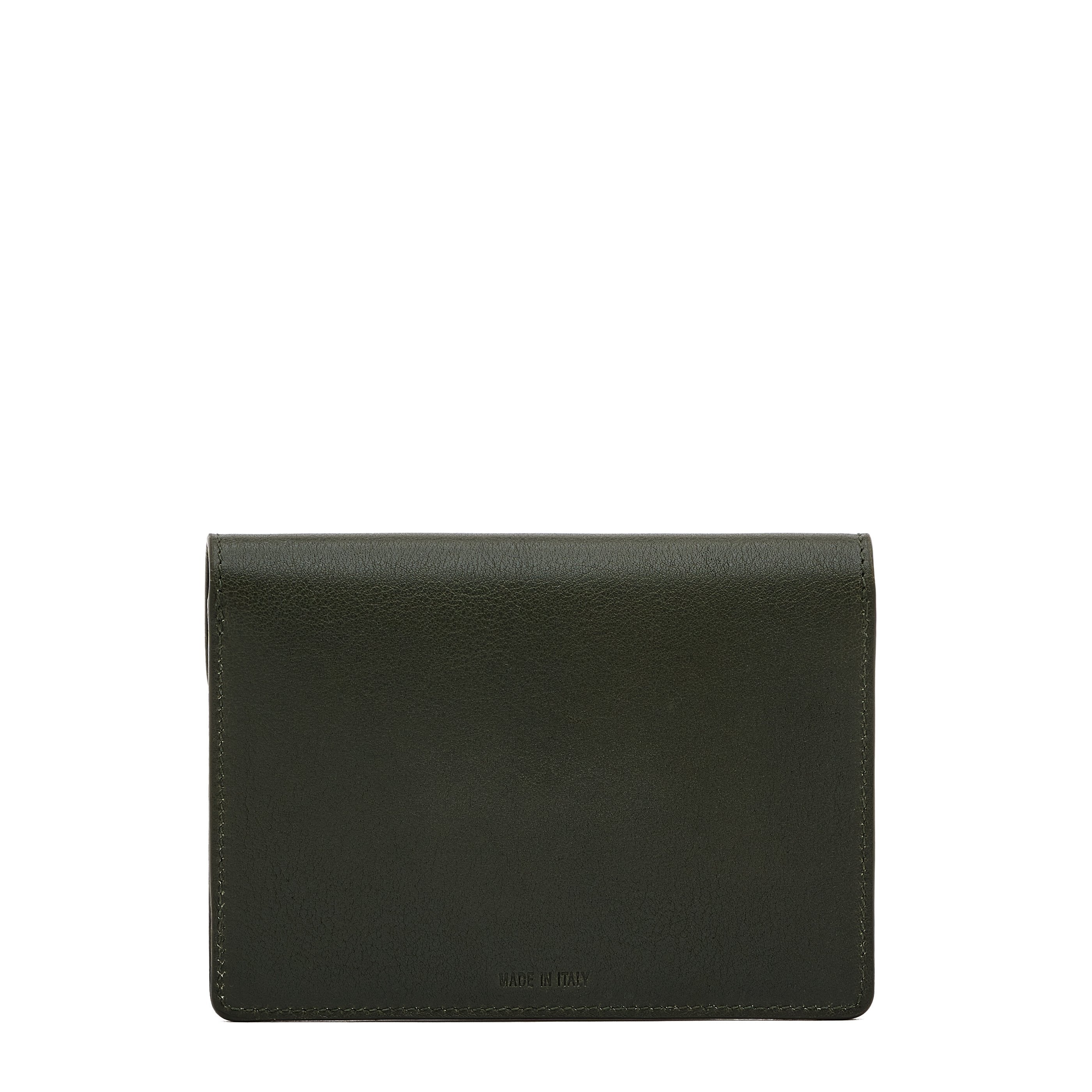 Il Bisonte 1990 Bustina Herren Etui Leder waldgrün