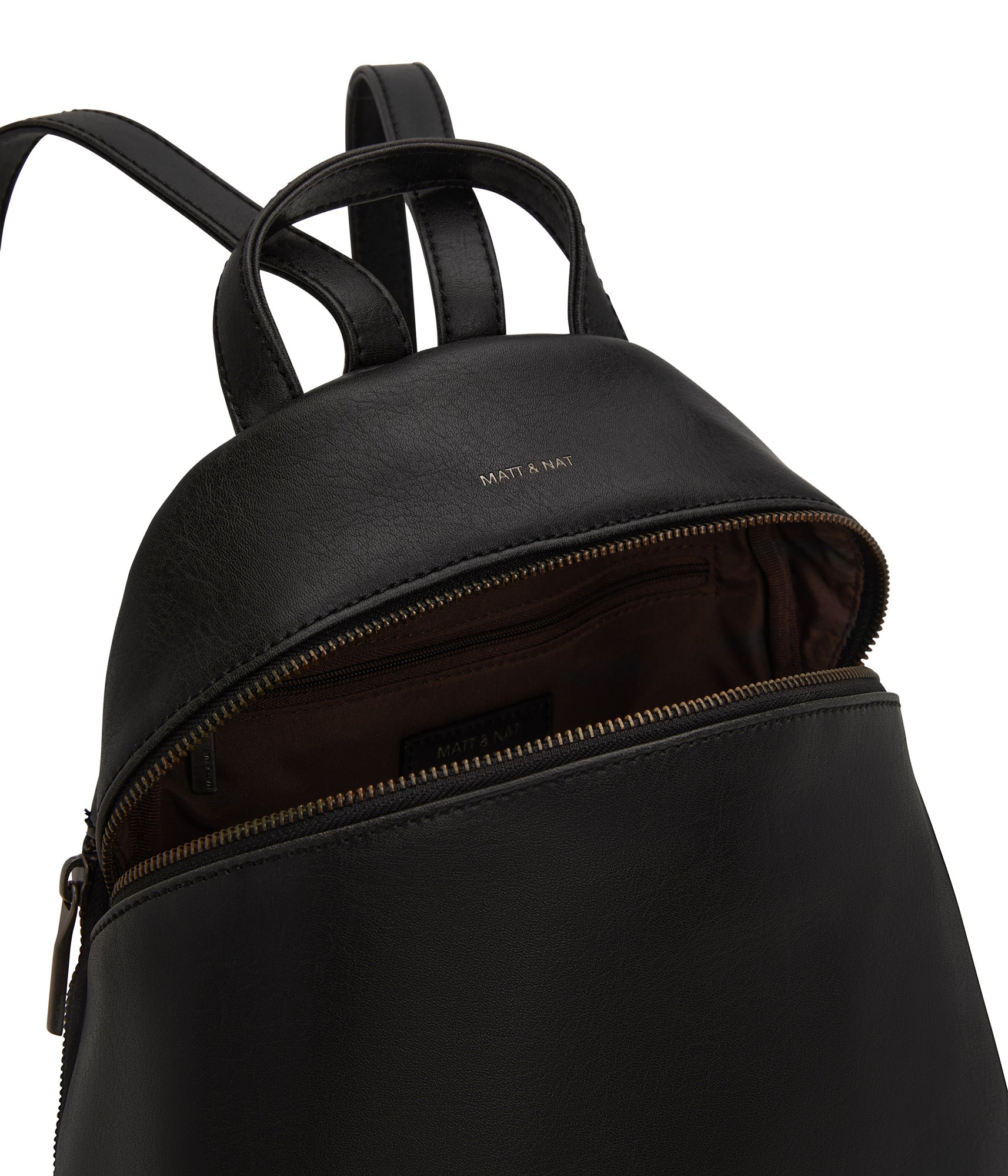 Matt & Nat Vintage Aries Rucksack Schwarz vegan