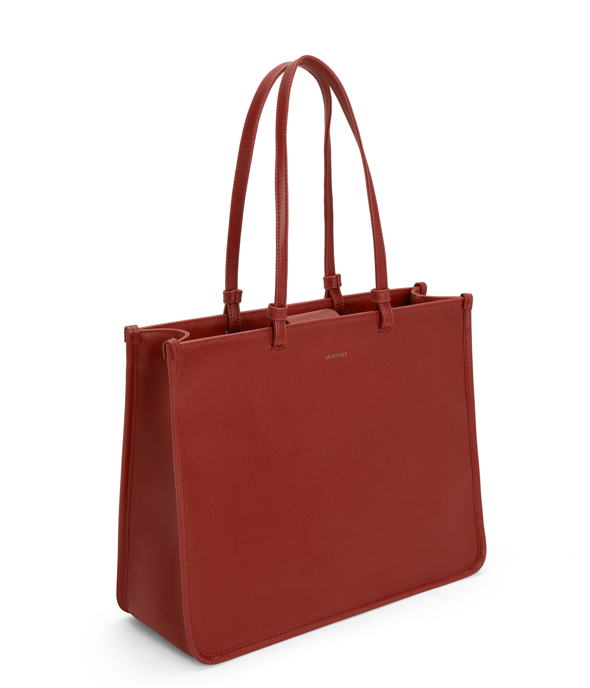 Matt & Nat Vintage CALINA Tote Schwarz vegan Laptop
