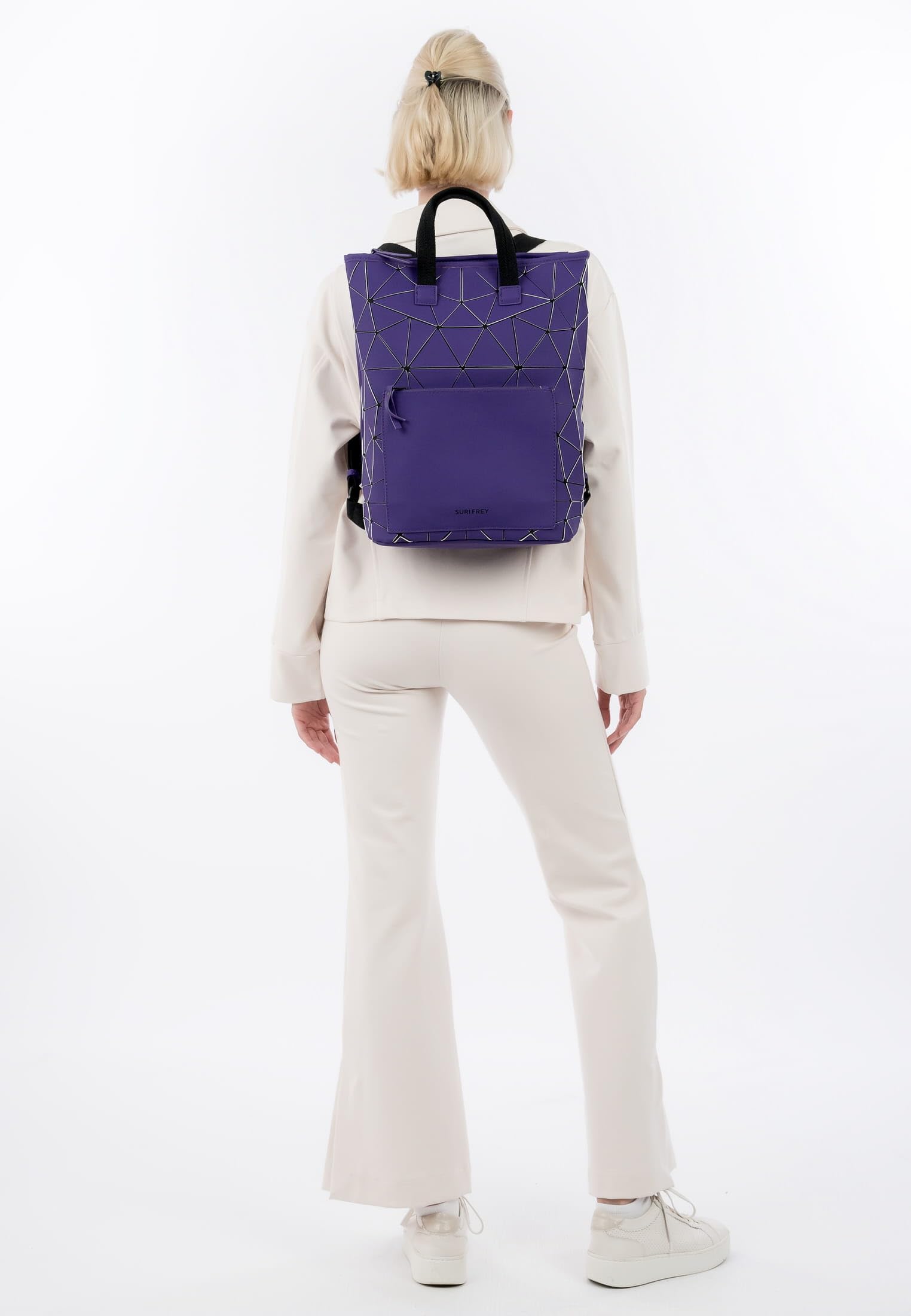 SURI FREY Jessy-Lu City Backpack Rucksack Violett Laptop