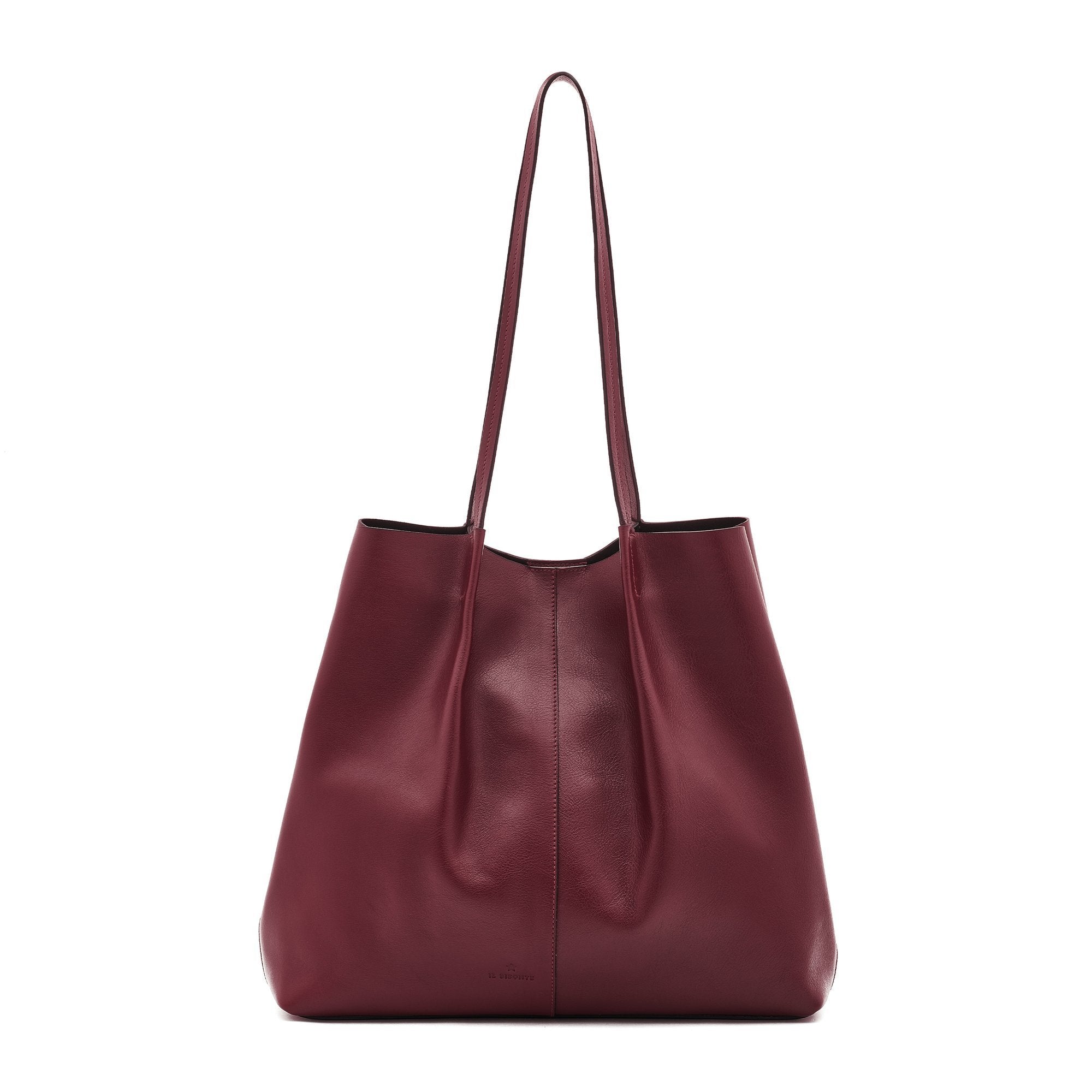Il Bisonte Nina Shopper Amarena Vollleder