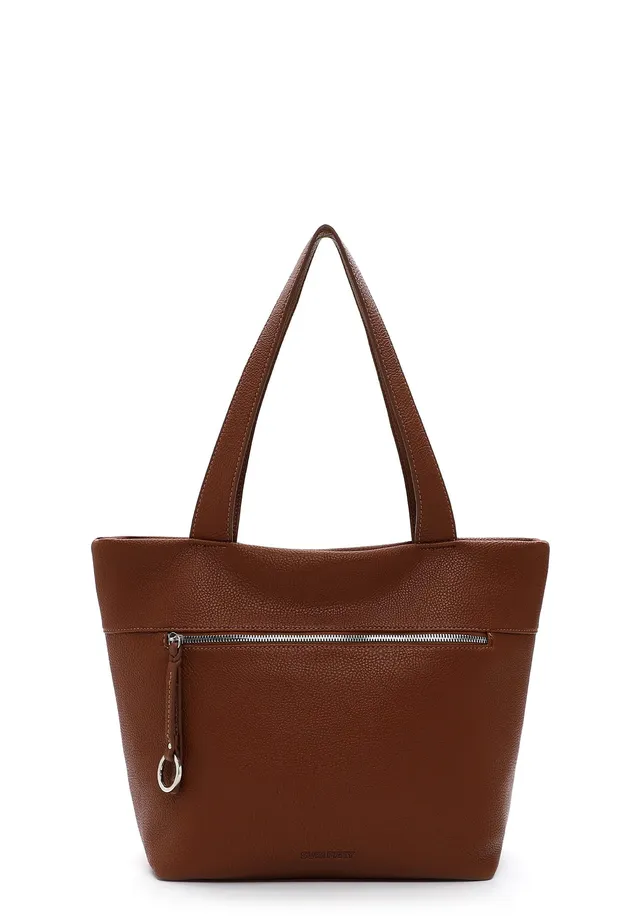 SURI FREY Debby Cityshopper L Shopper Cognac DIN A4