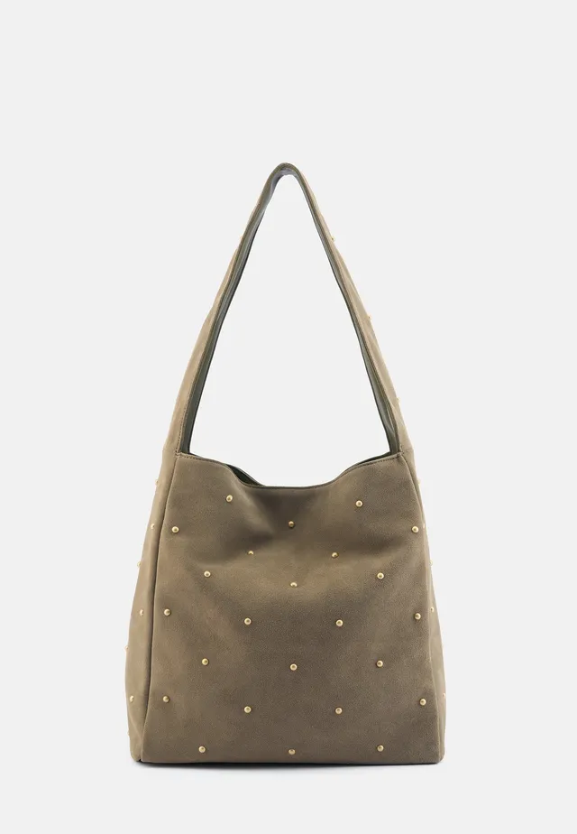 FREDsBRUDER The Beaded Hobo Handtasche Greyish Khaki