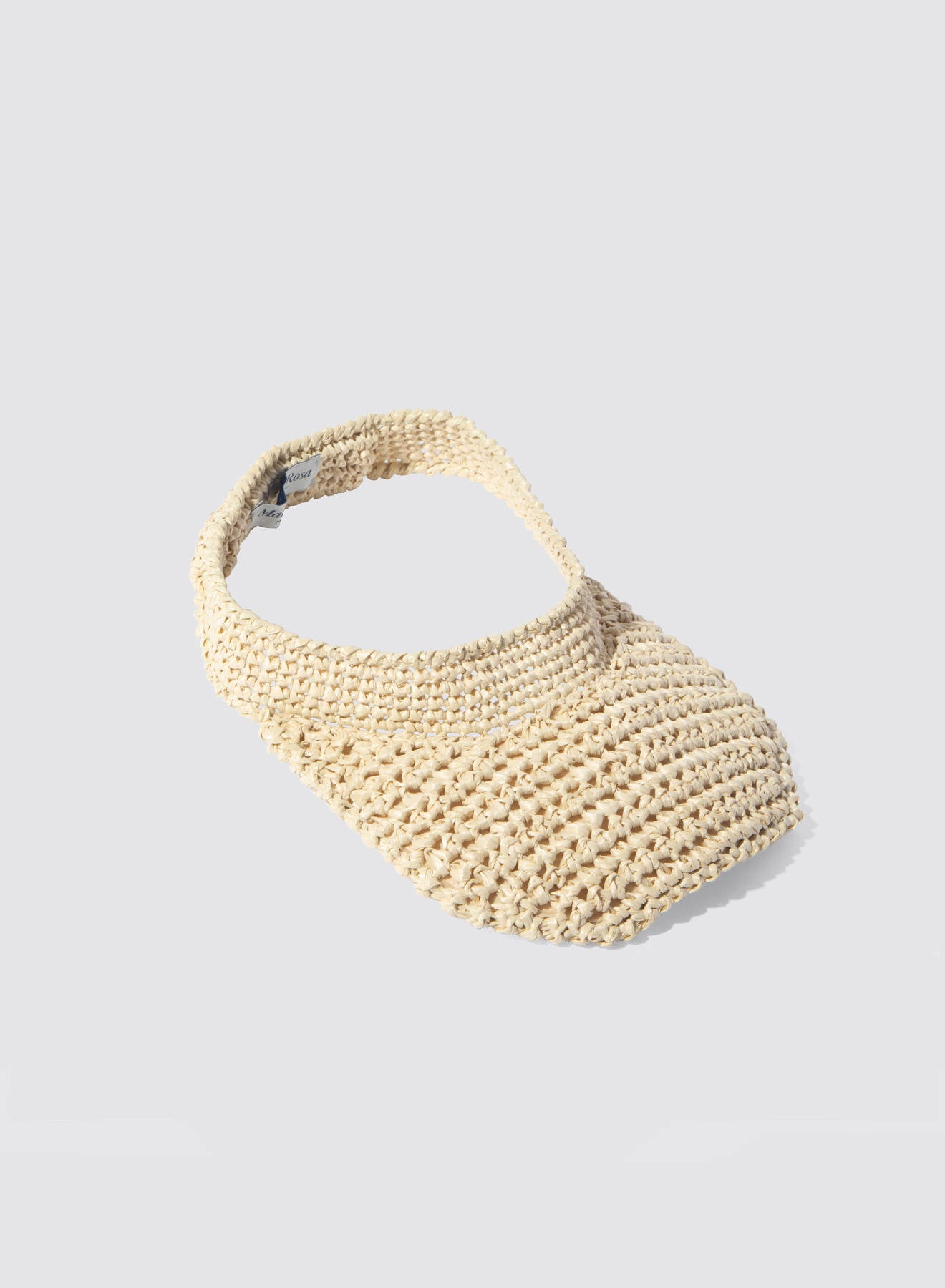 Maria la Rosa Visor Vogue Visier Gold Raffia