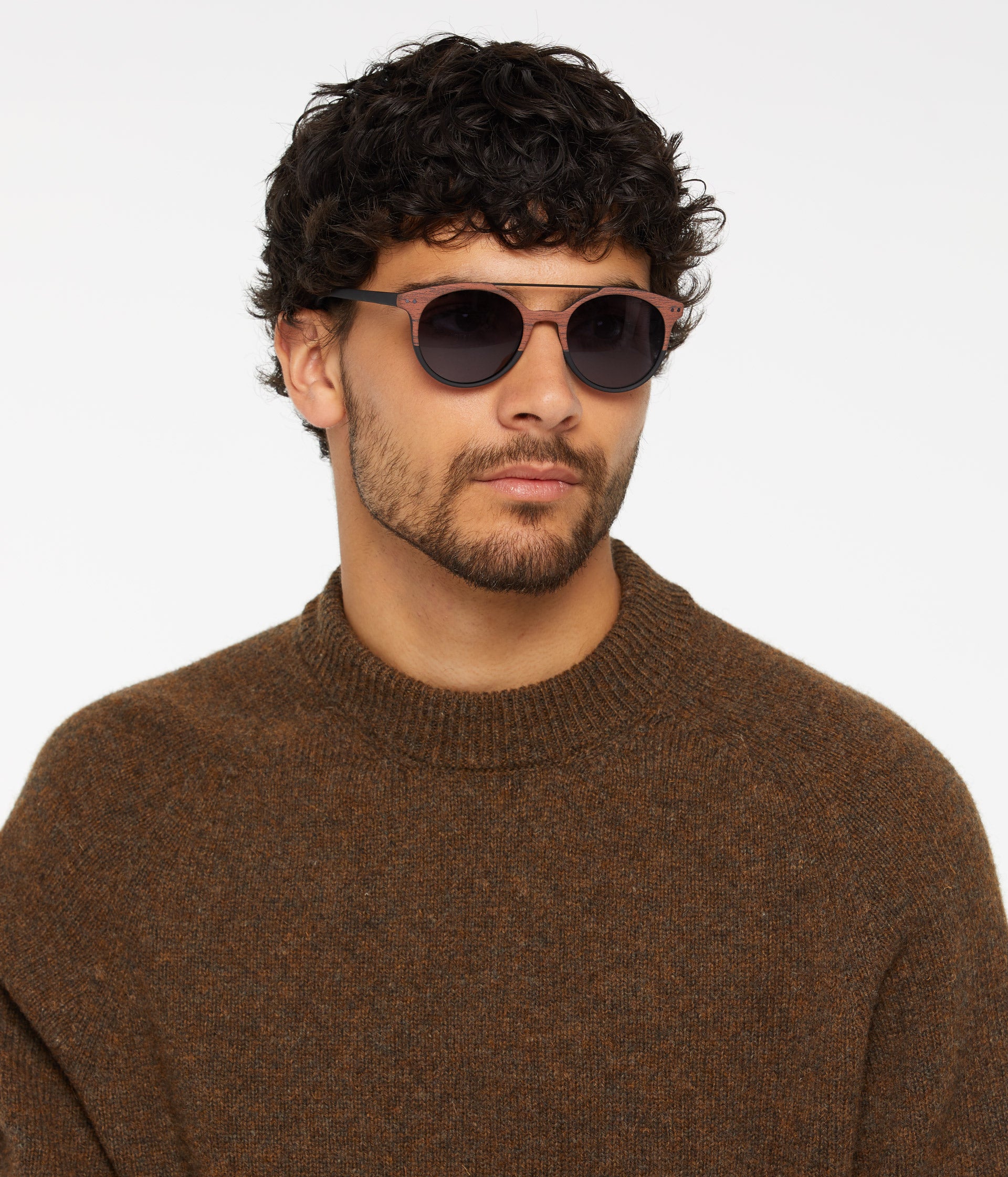Matt & Nat Moss Aviator Sonnenbrille Braun