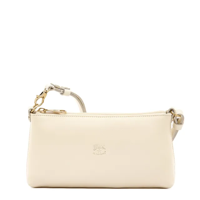 Il Bisonte Salina Schultertasche Vollleder Latte