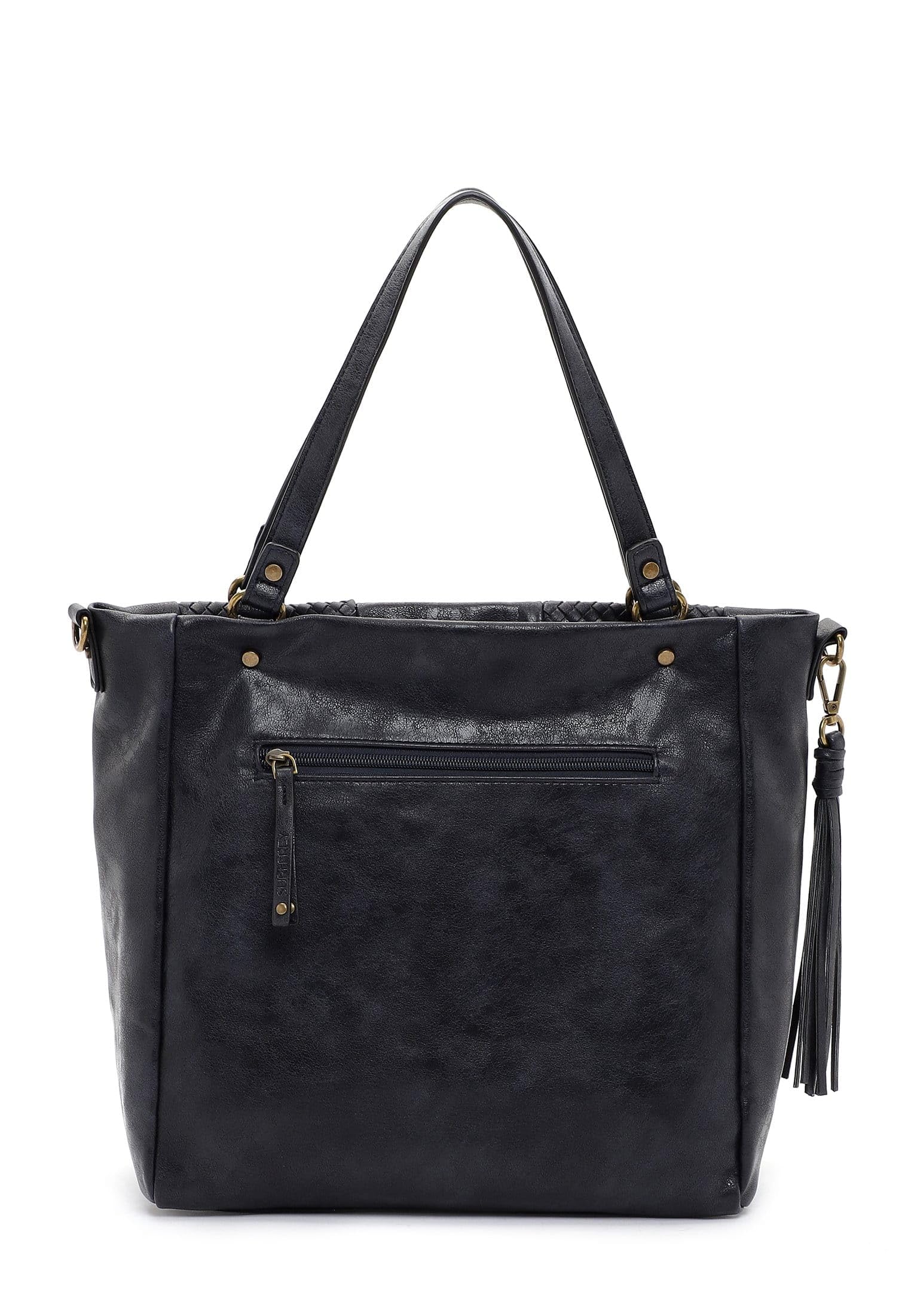 SURI FREY Bly Shopper Umhängetasche Blue Patchwork