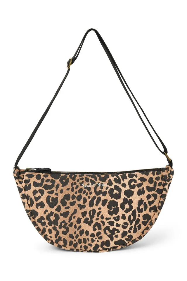 Studio Noos Cotton Adult Fanny Pack Bauchtasche Brown Leopard