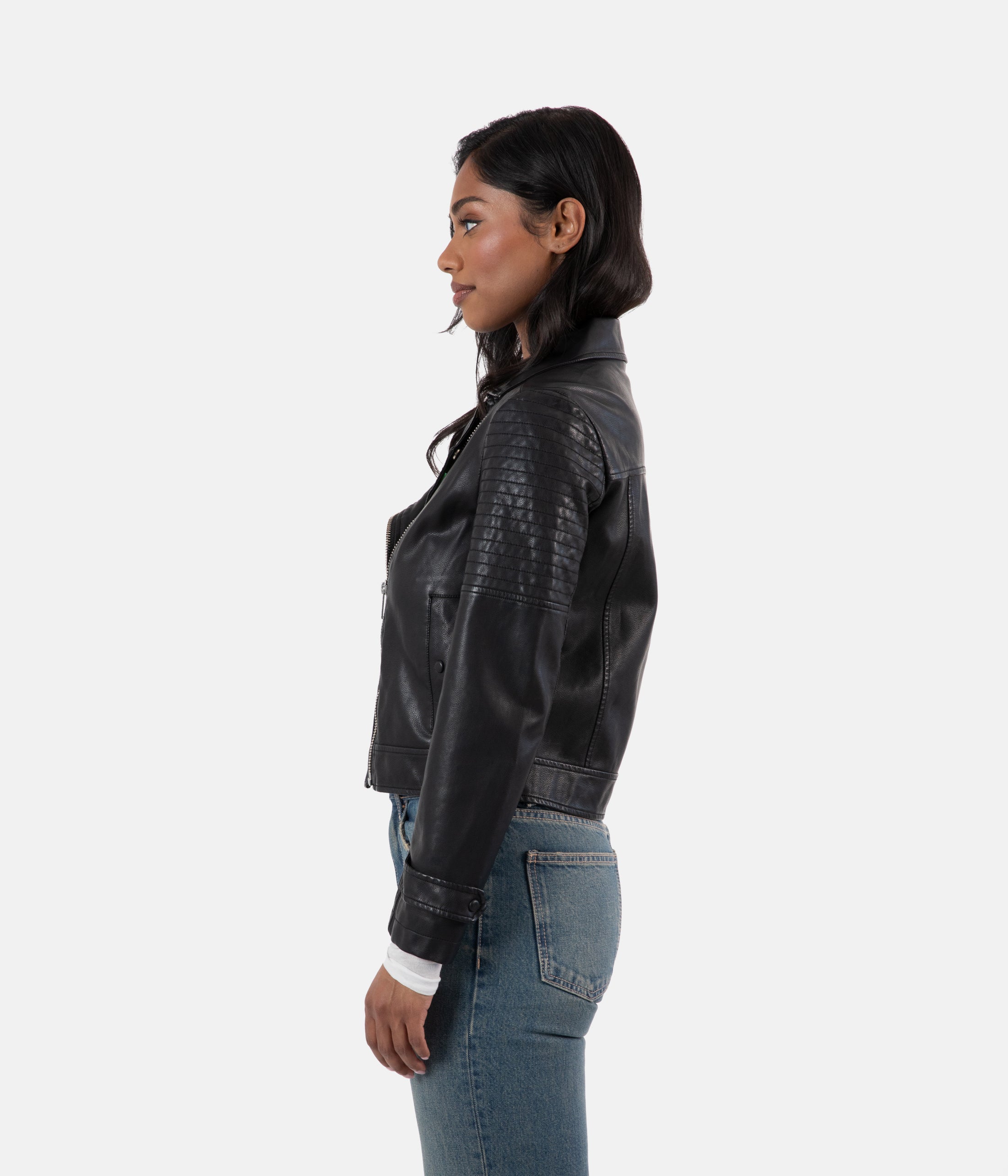 Matt & Nat Savina Bikerjacke Schwarz vegan