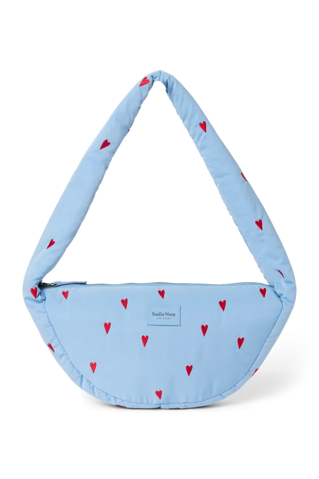 Studio Noos Puffy Mini Cross Body Bag Umhängetasche Hellblau