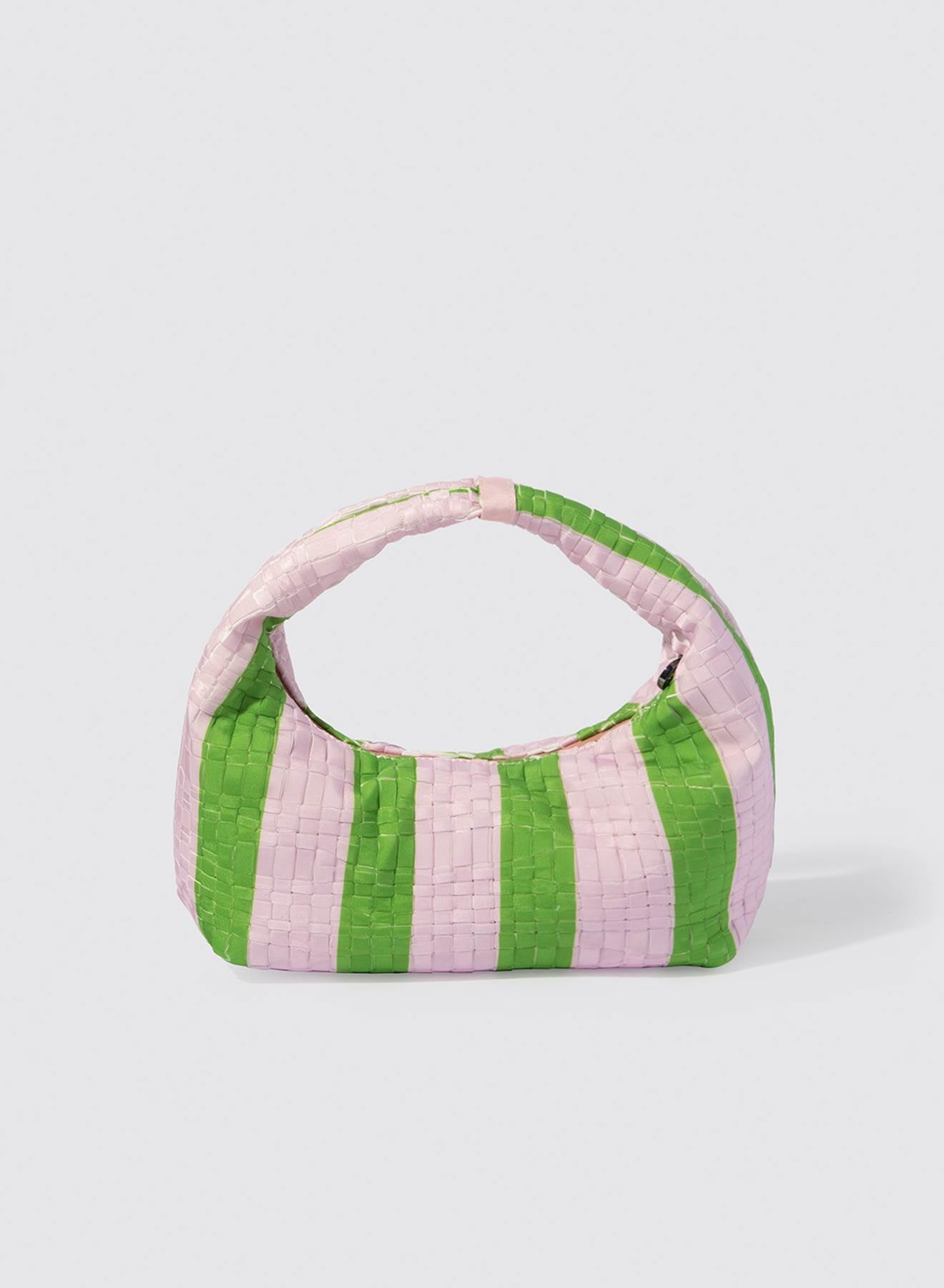 Maria la Rosa Rebirth Stripe Umhängetasche Cielo