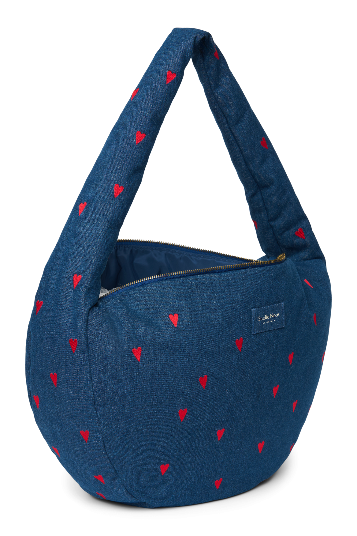 Studio Noos Denim Cross Body Bag Umhängetasche Dunkelblau 13 Zoll
