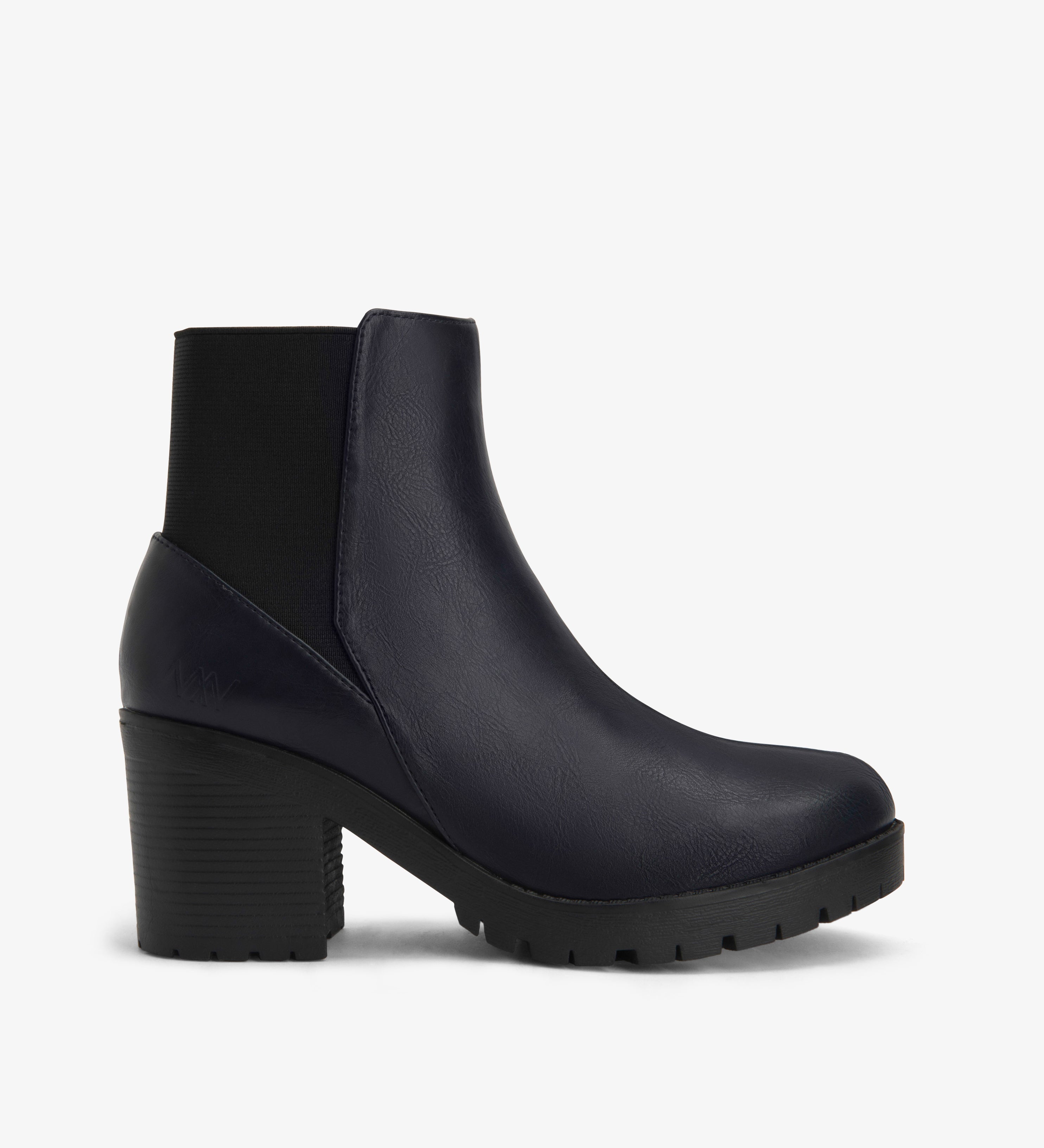 Matt & Nat Montroyal Stiefeletten Schwarz vegan