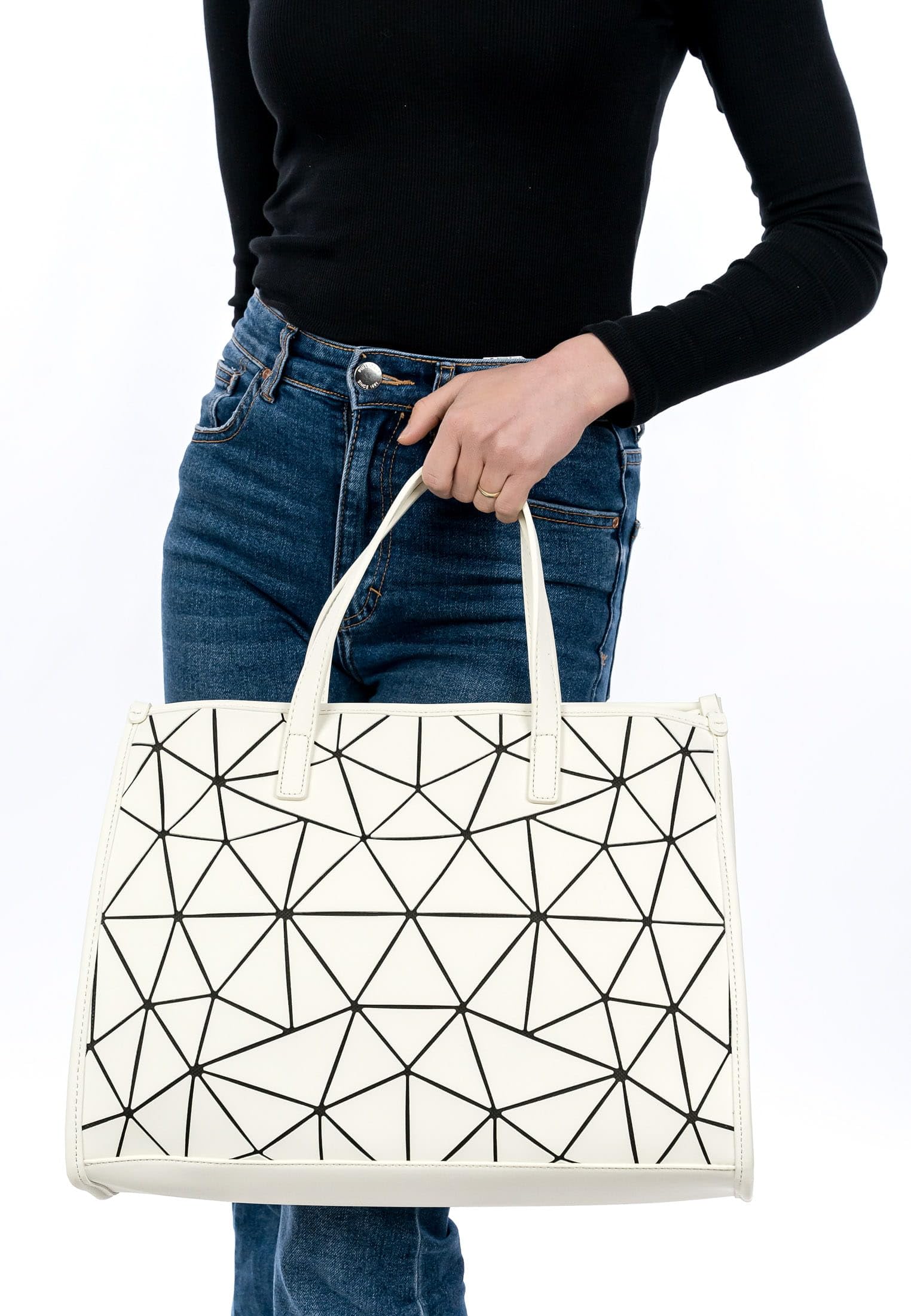 SURI FREY Jessy-Lu Cityshopper L Shopper Weiß