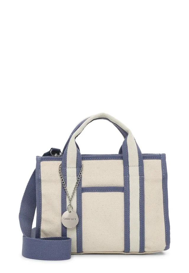 SURI FREY Bethany Cityshopper S Handtasche Denim blau Baumwolle