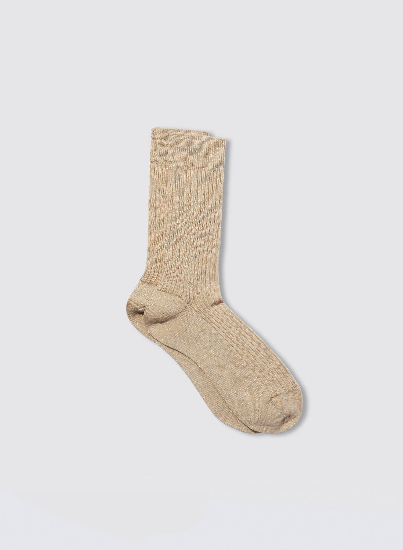 Maria la Rosa WD0A2UN4211 Socken Silver Lurex-Rippe