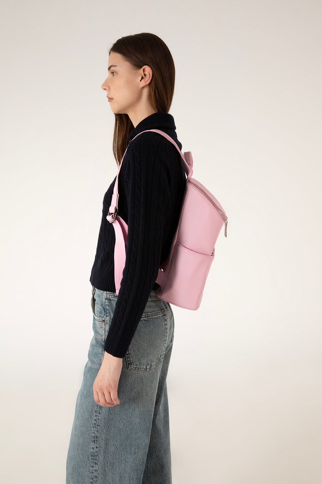 Matt & Nat Grain Brave Rucksack Schwarz 13 Zoll vegan
