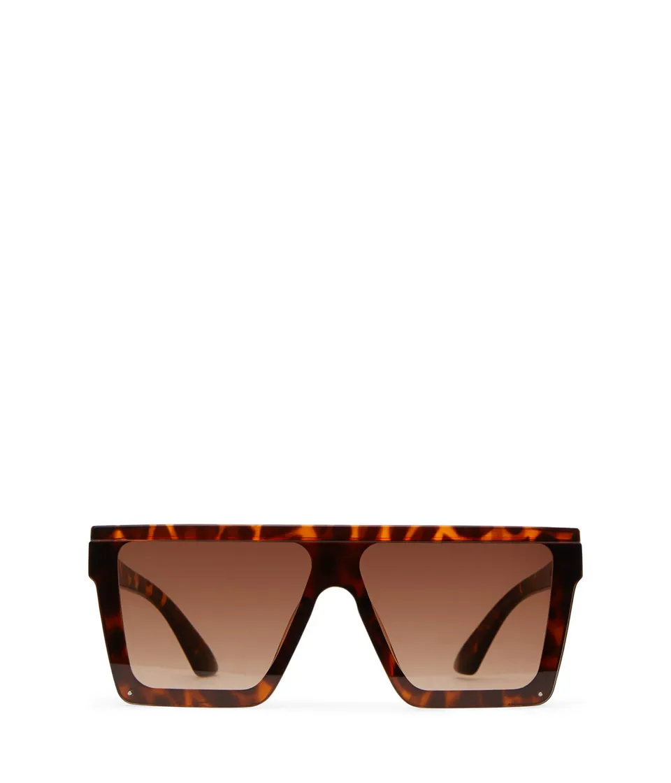 Matt & Nat Lyn Sonnenbrille Braun eckig polarisiert