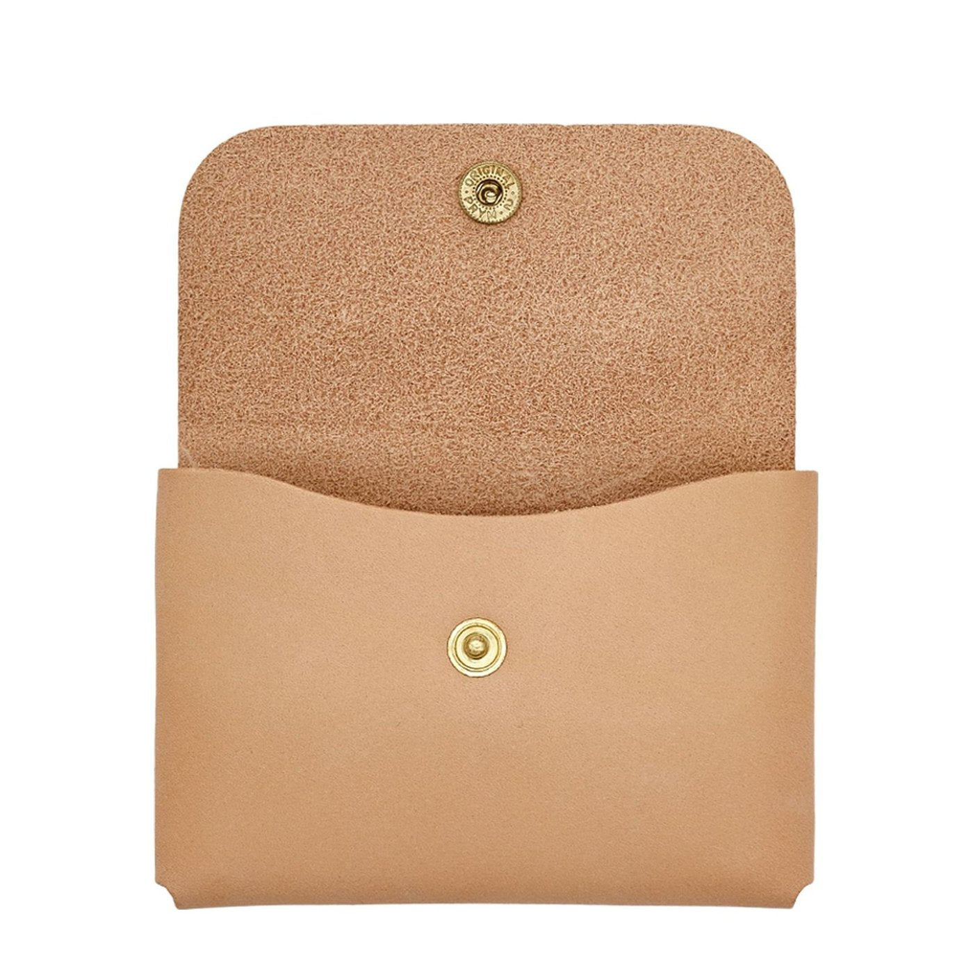 Il Bisonte Kartenetui Vollleder Natur mit Patte Unisex