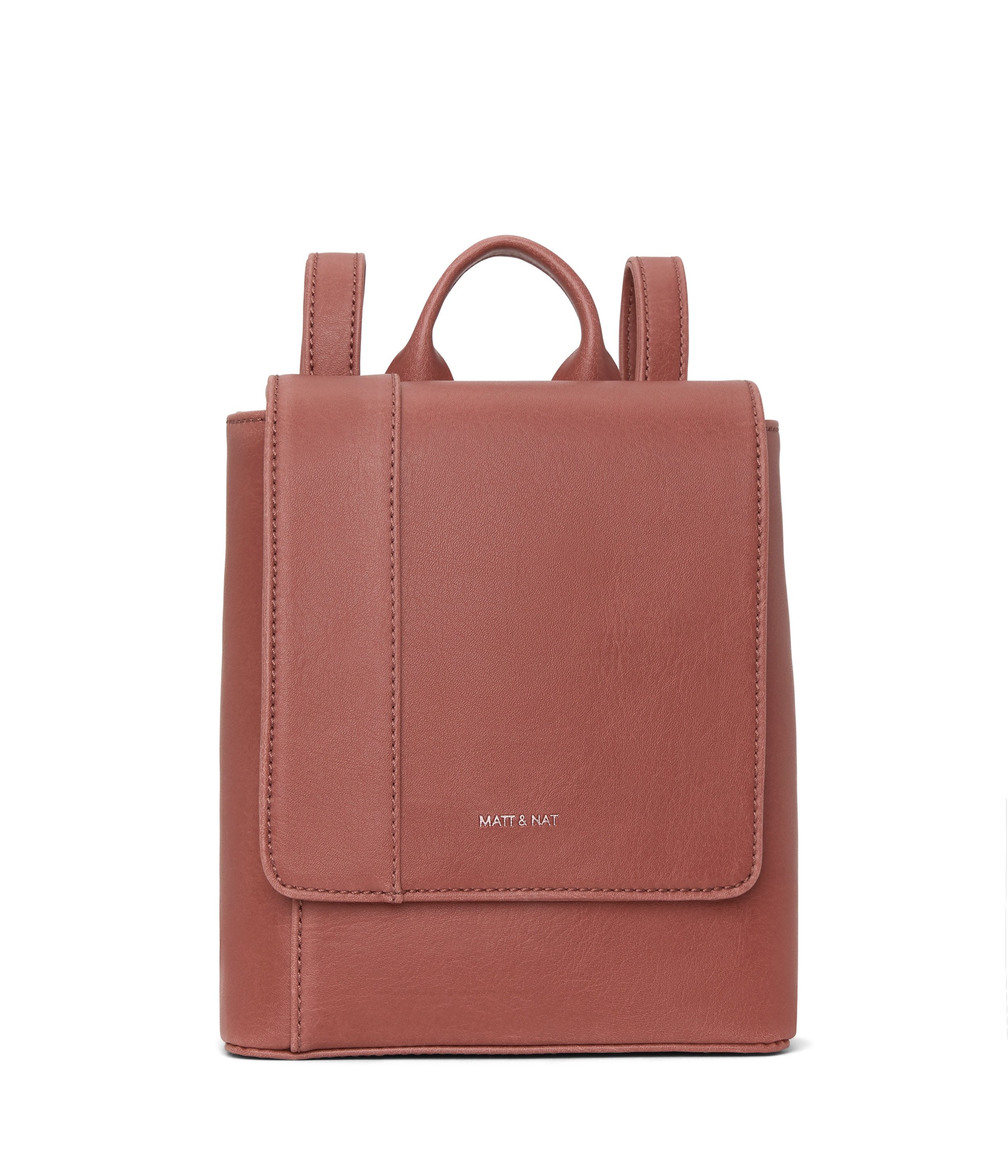 Matt & Nat Deely Mini-Rucksack Vintage schwarz vegan