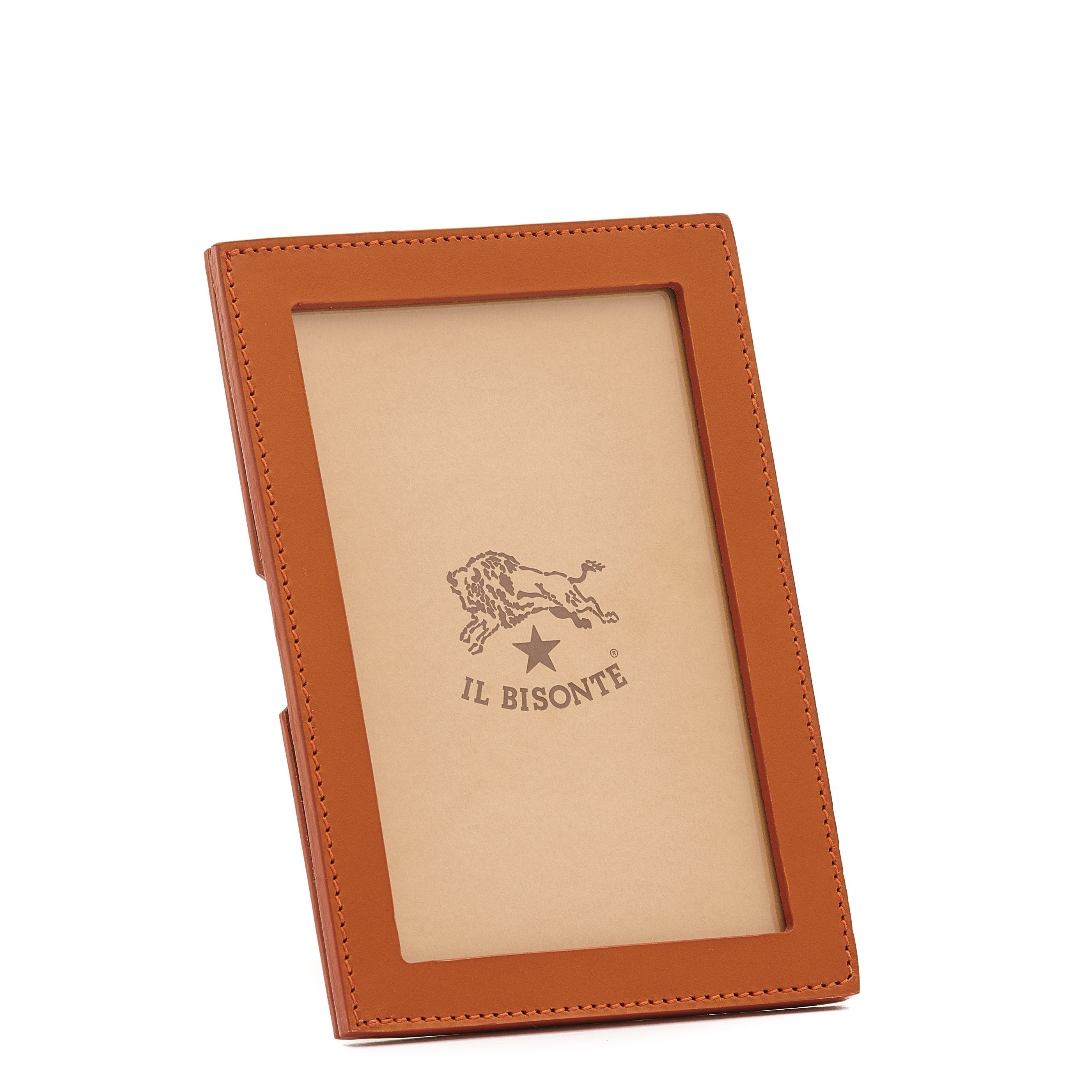 Il Bisonte Home Leder-Bilderrahmen Caramello