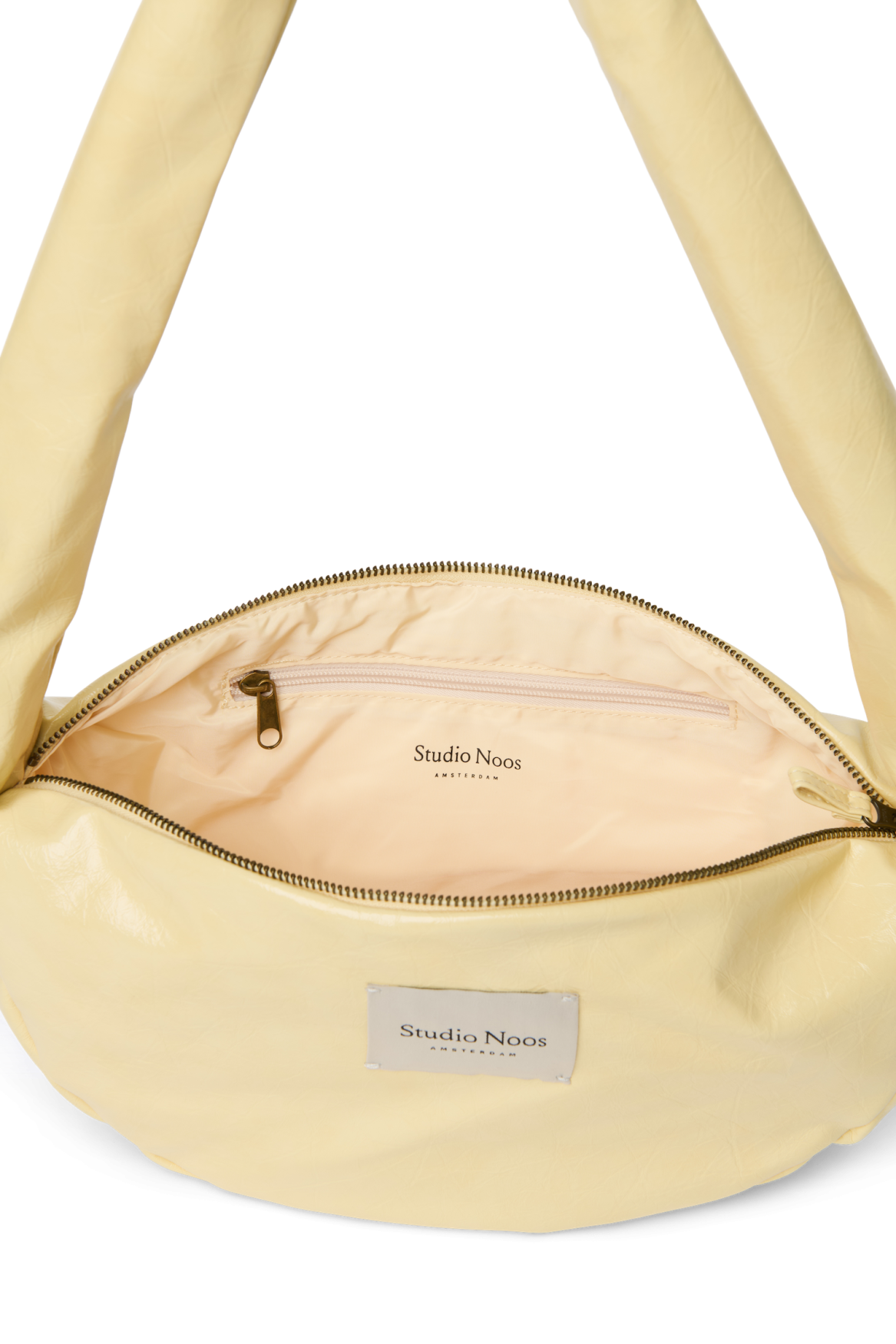Studio Noos Vegan Leather Mini Umhängetasche Butter Kunstleder